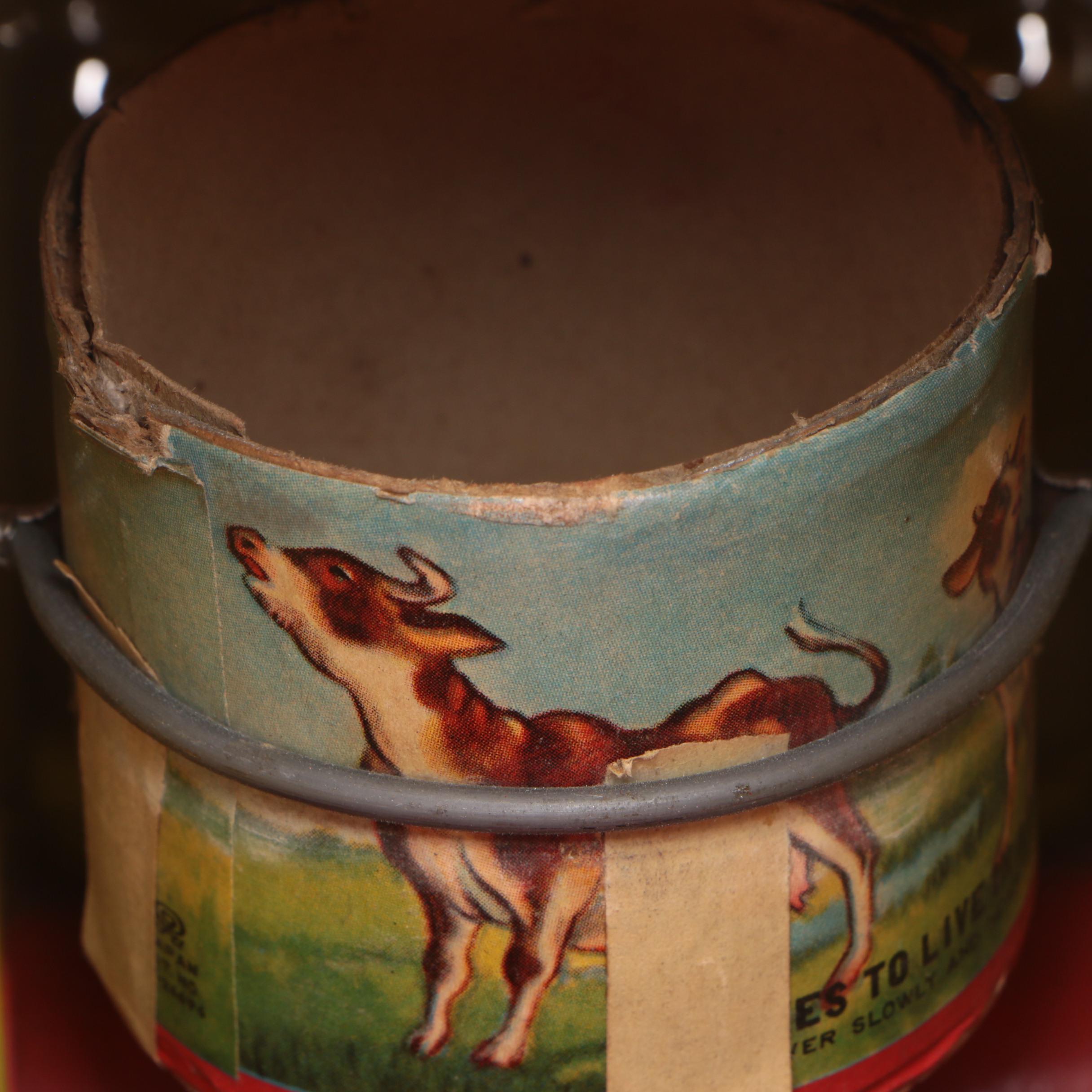 Marx Tin Lithograph Livestock Transport Company Dodge Toy Truck, 1950s