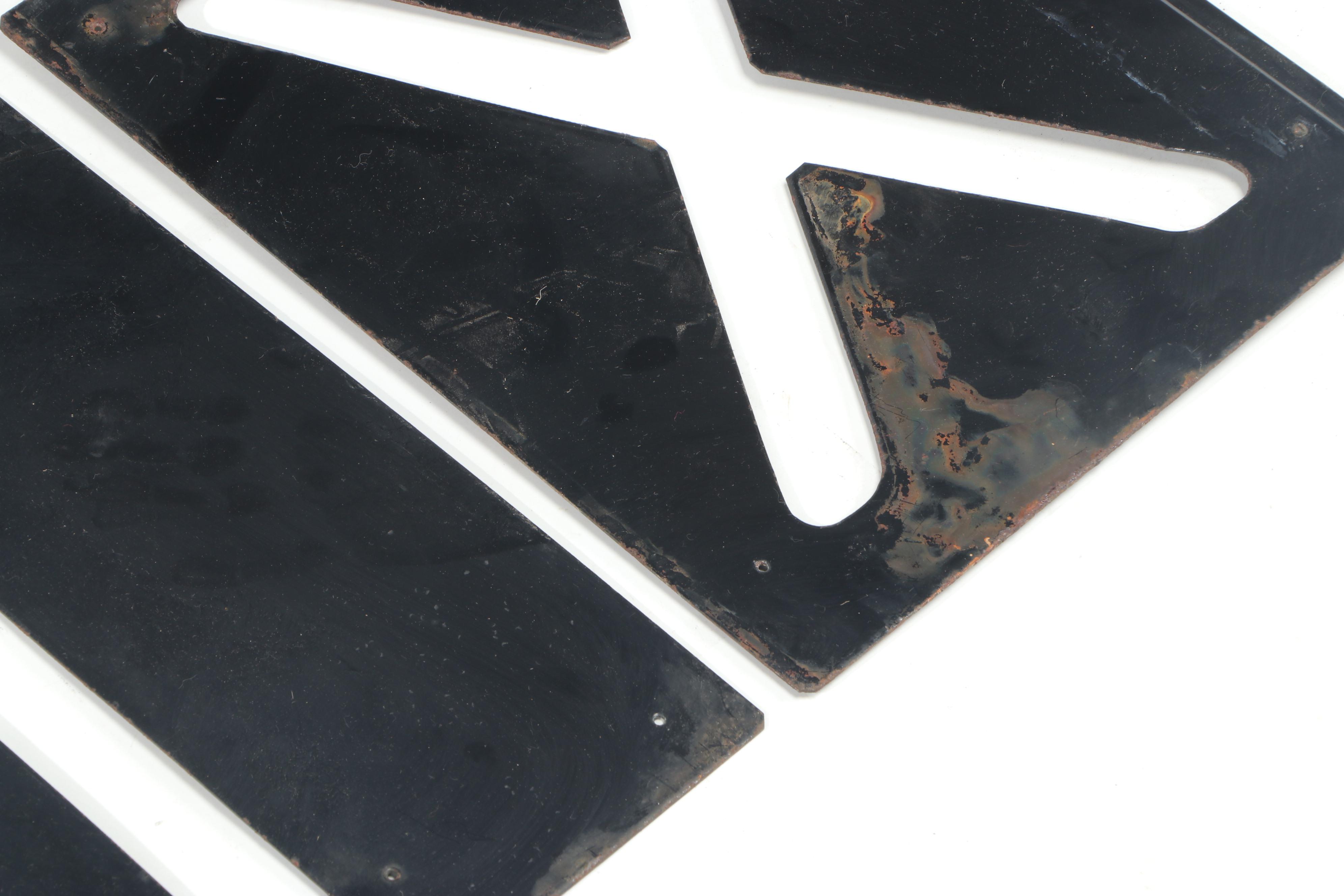 Metal Marquee Sign Letters with Brackets