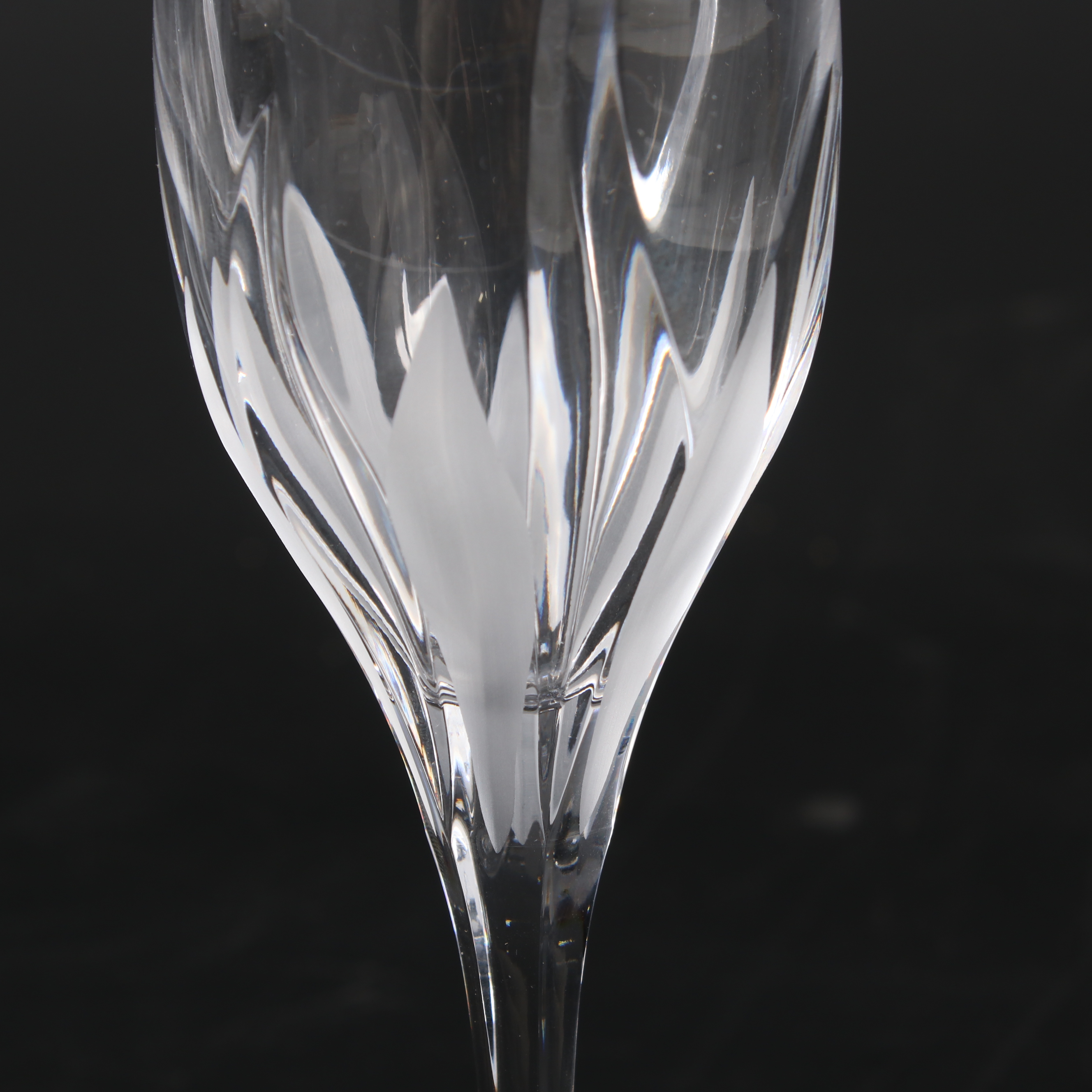 Mikasa "Flame D'Amore" Blown Glass Stemware