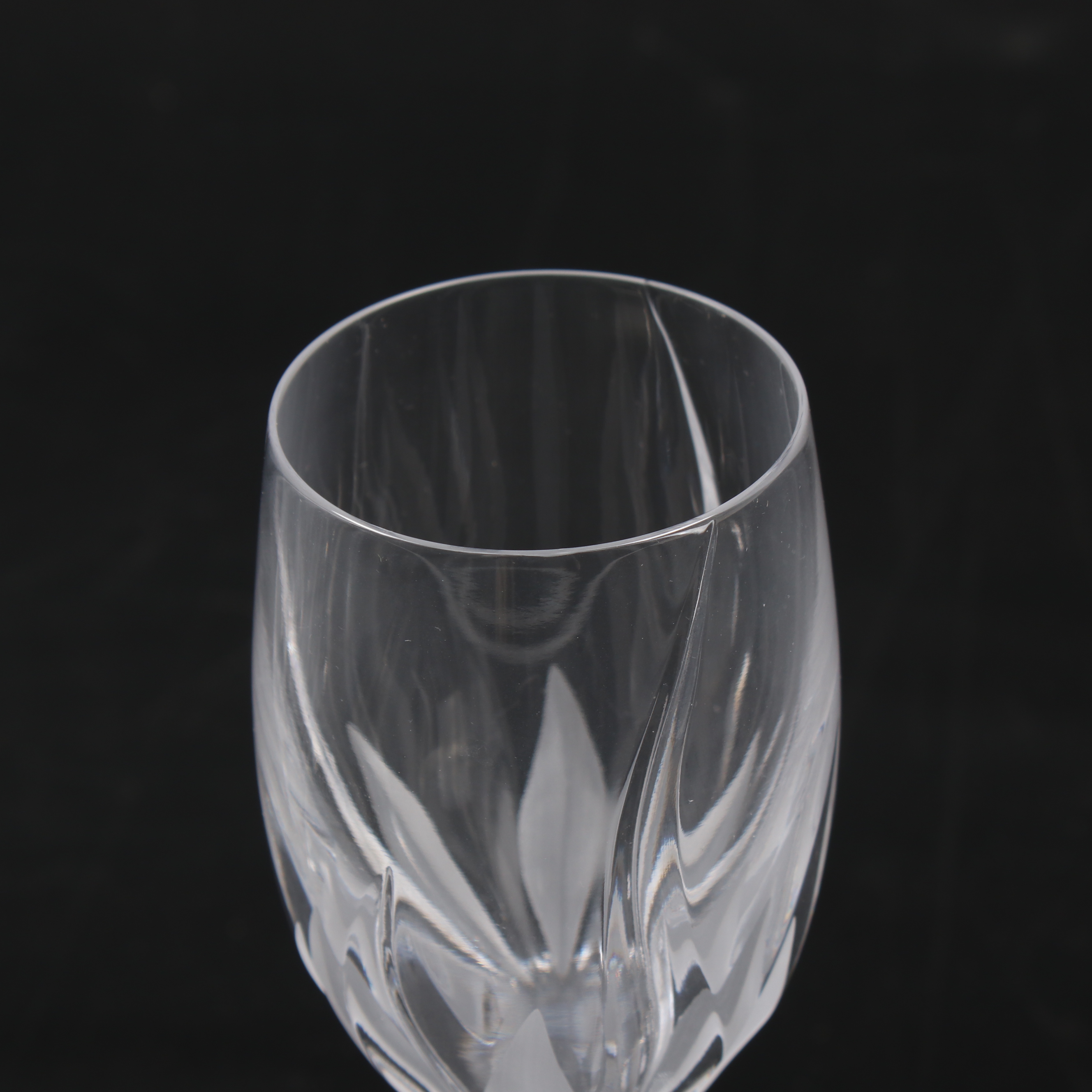 Mikasa "Flame D'Amore" Blown Glass Stemware