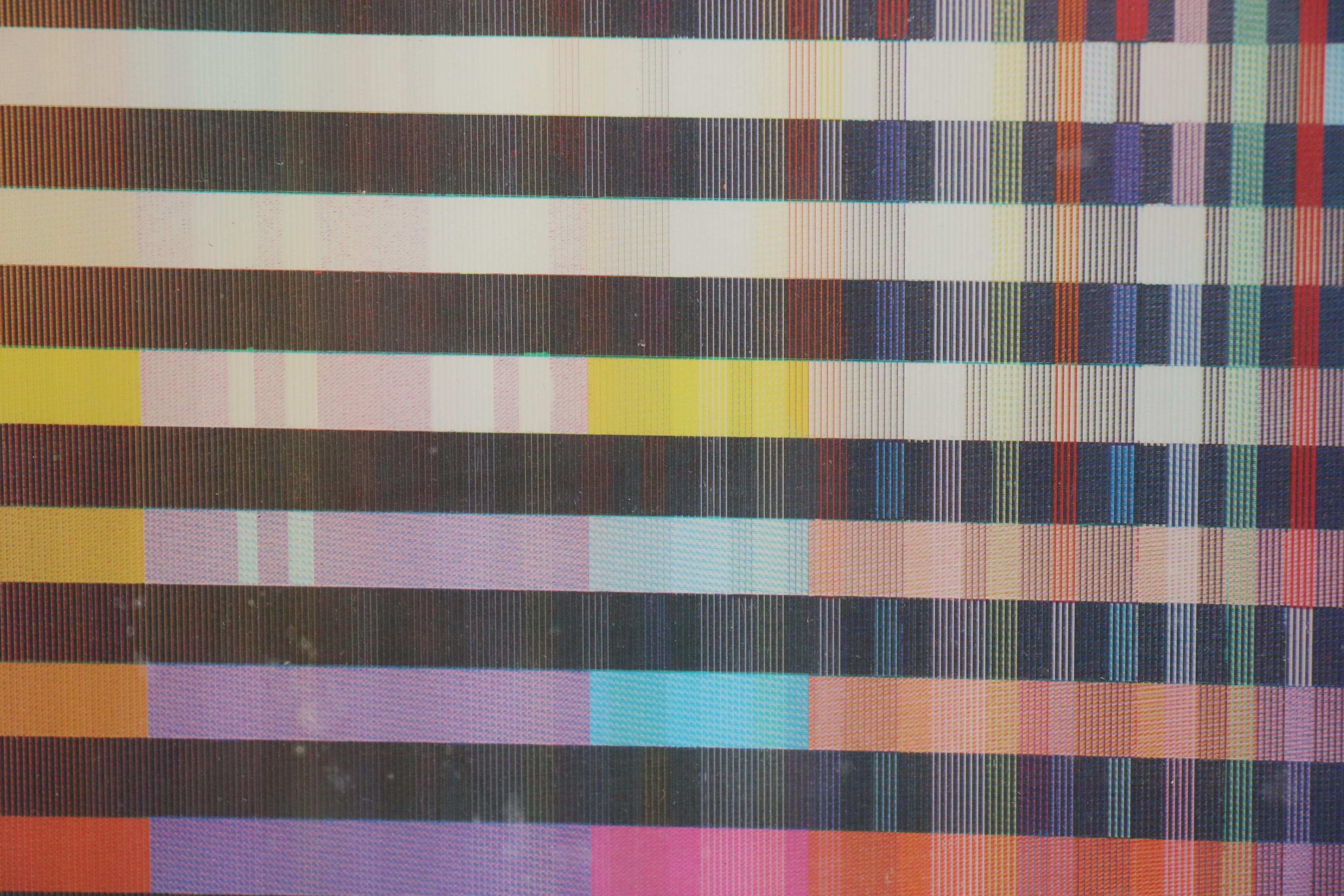 Yaacov Agam Agamograph "L'Chaim Rainbow"