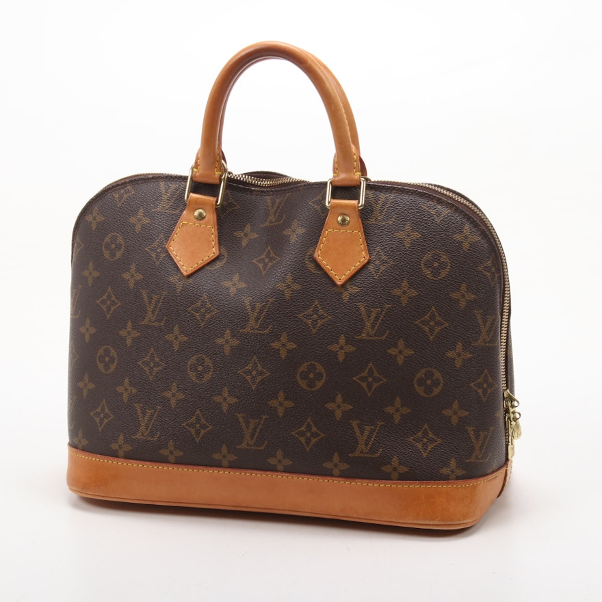 Louis Vuitton Alma PM in Monogram Canvas and Leather