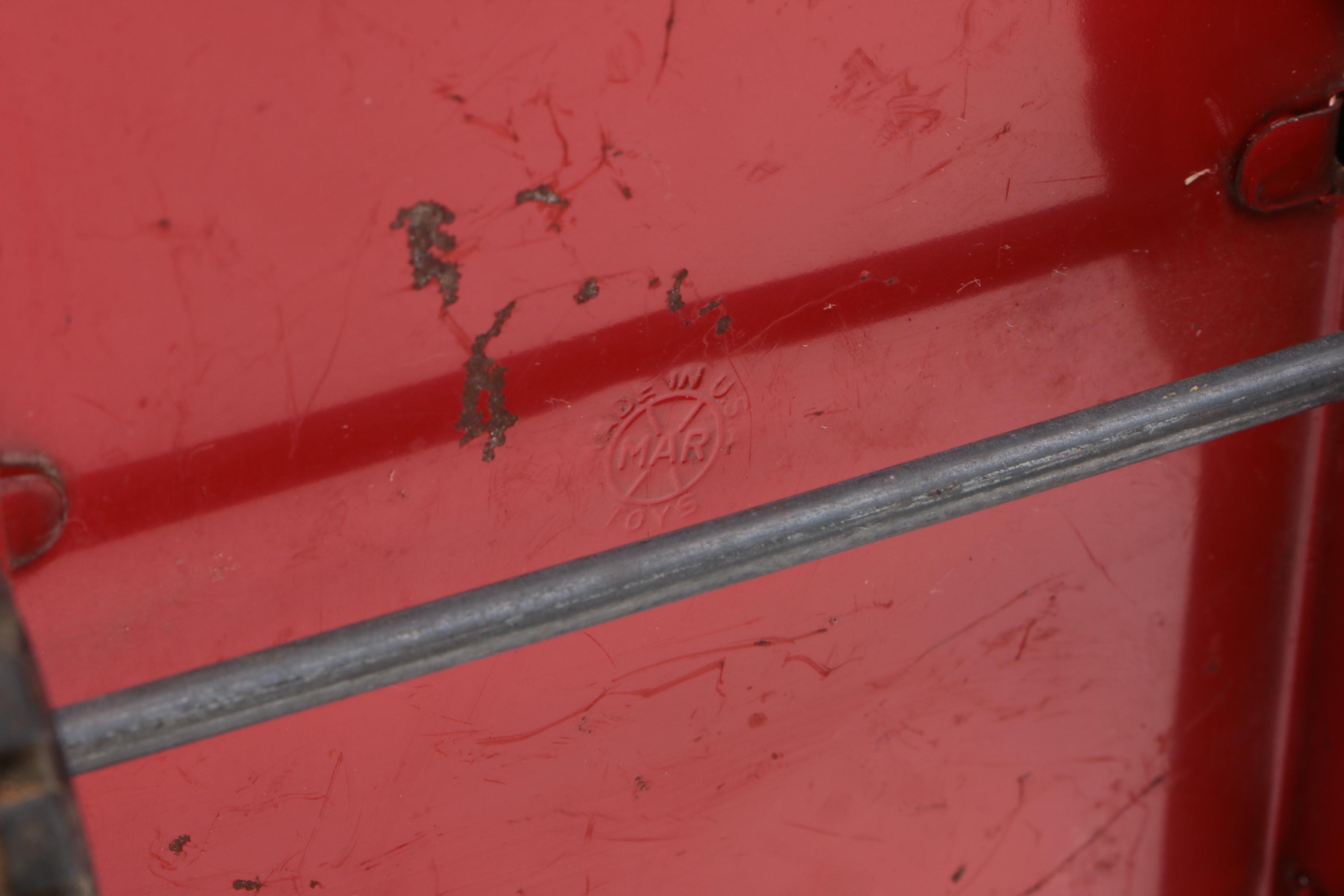 Tonka Pressed Steel Pick-Up Farming Truck with Utility Cart, 1962-1969