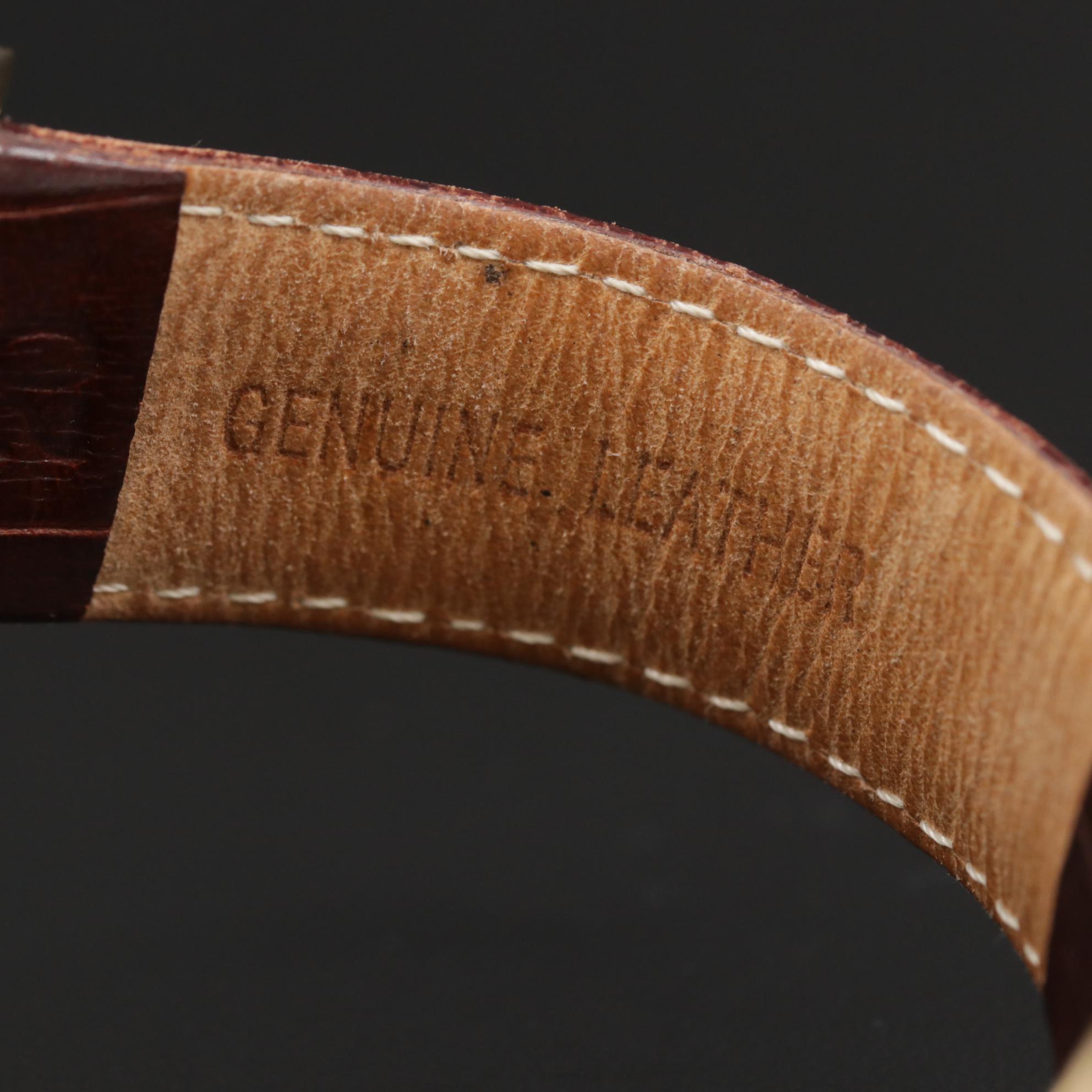 1997 Rolex Daytona Zenith 16518 18K Gold Chronograph Watch