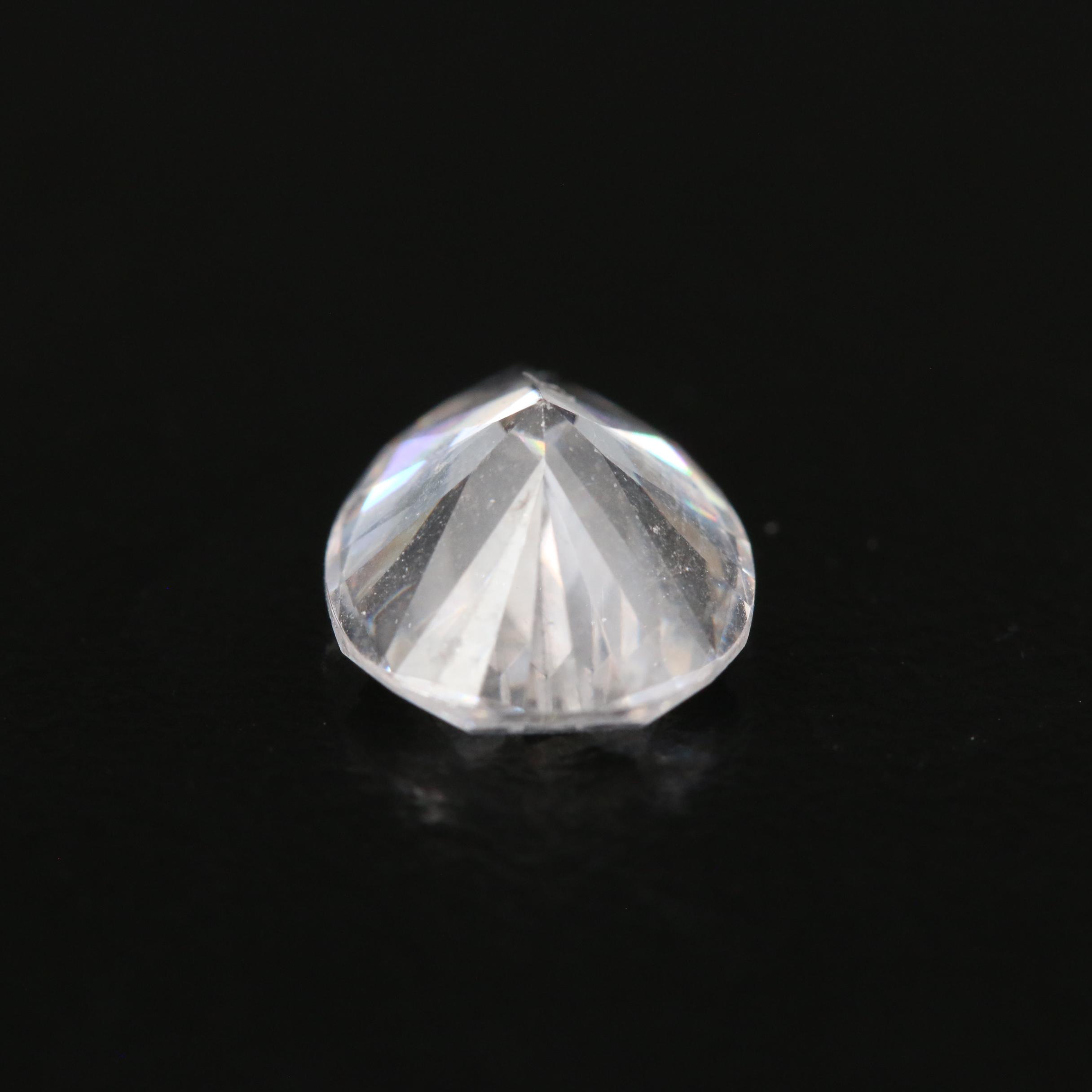 Loose 10.29 CTW Pear and Round Faceted Cubic Zirconia