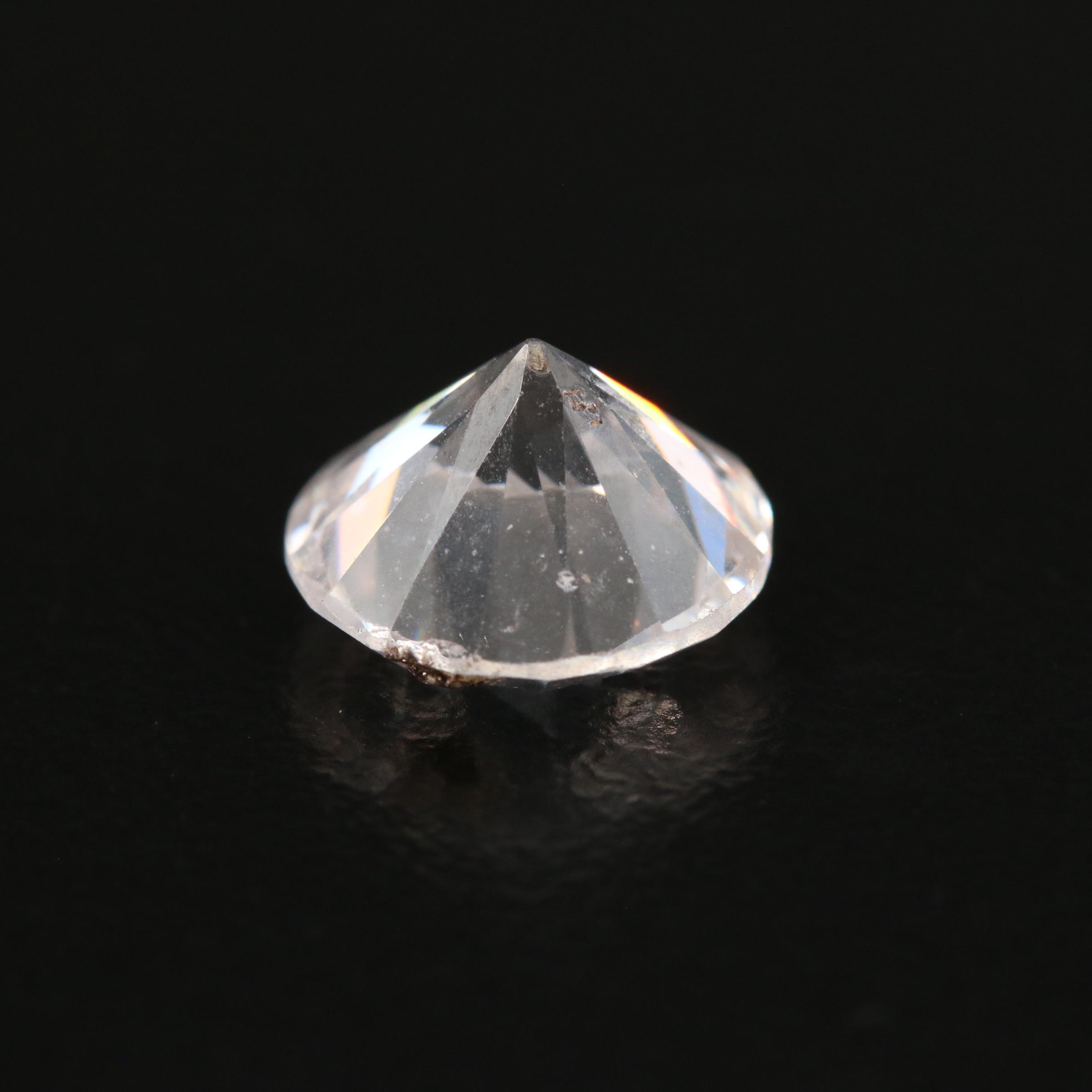 Loose 10.29 CTW Pear and Round Faceted Cubic Zirconia