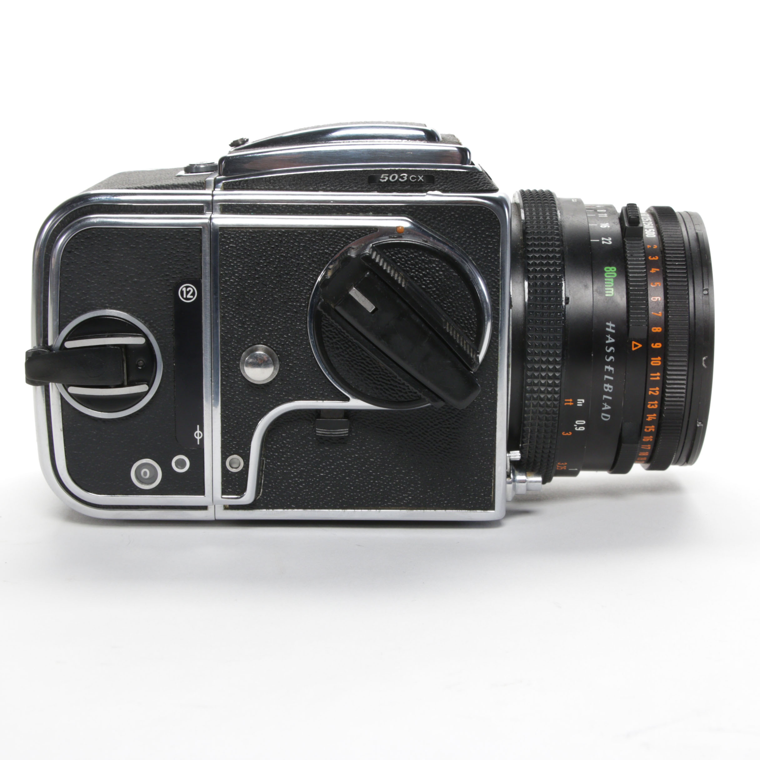 Hasselblad 503CX SLR Camera with Zeiss Planar 80mm f/2.8 Lens and More