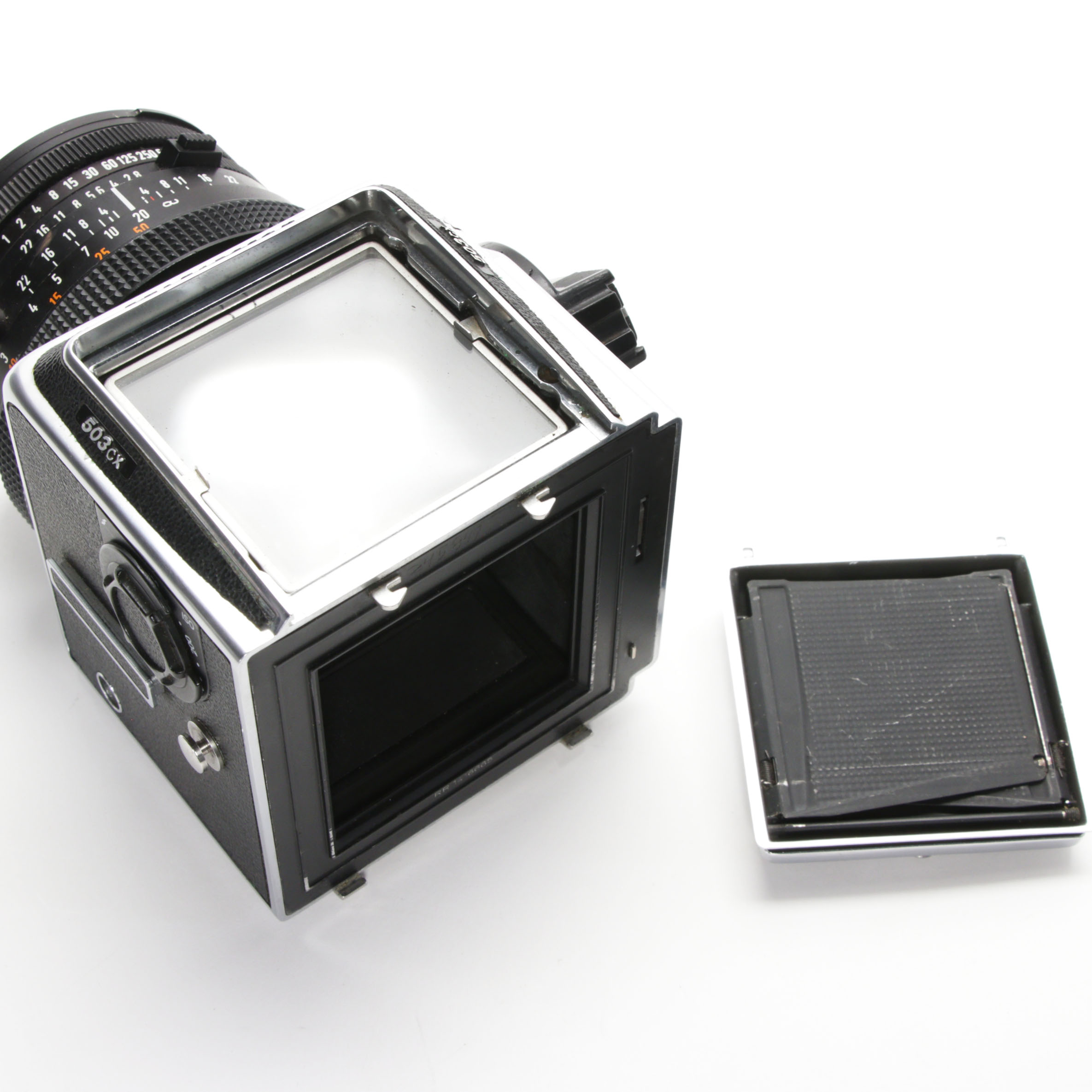 Hasselblad 503CX SLR Camera with Zeiss Planar 80mm f/2.8 Lens and More