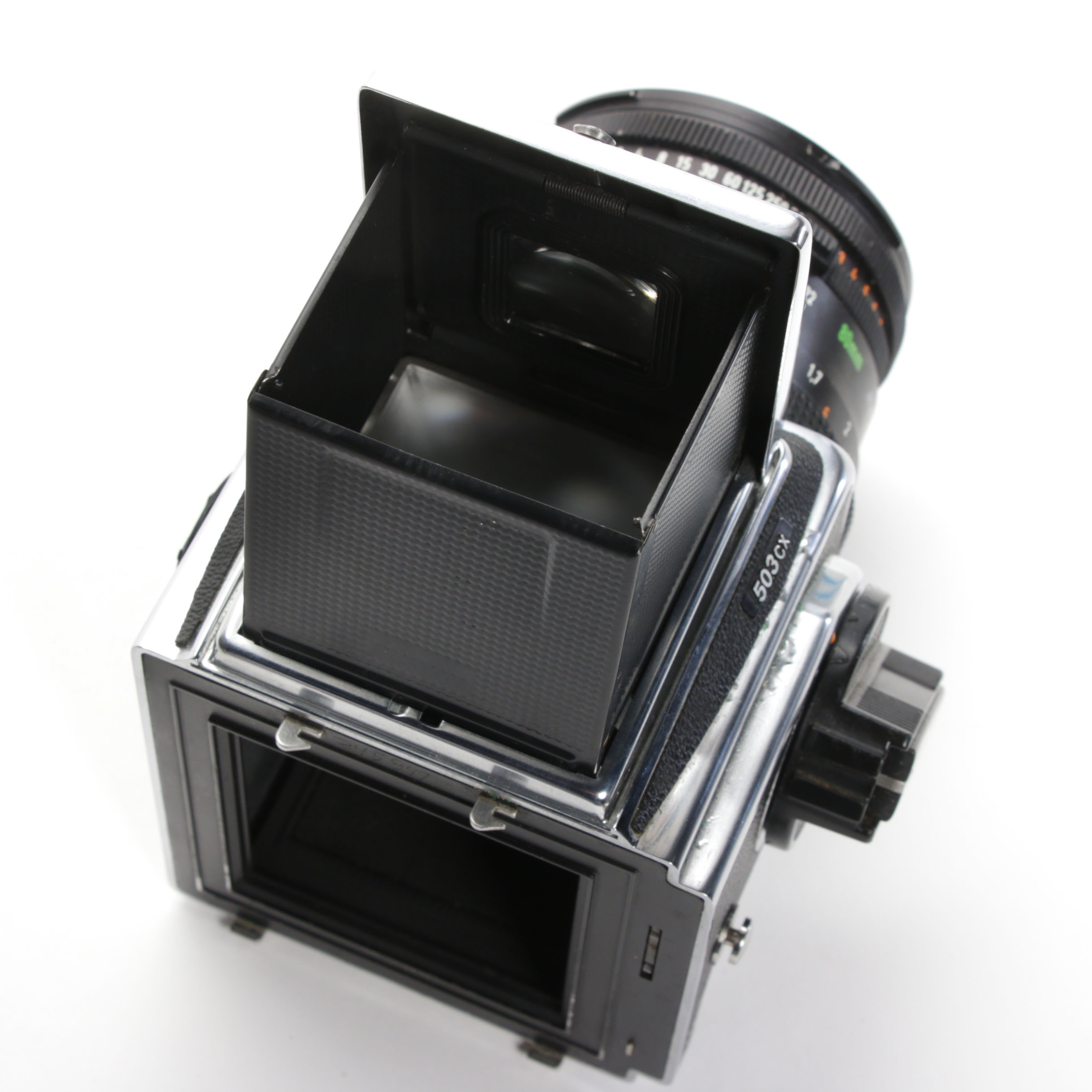 Hasselblad 503CX SLR Camera with Zeiss Planar 80mm f/2.8 Lens and More