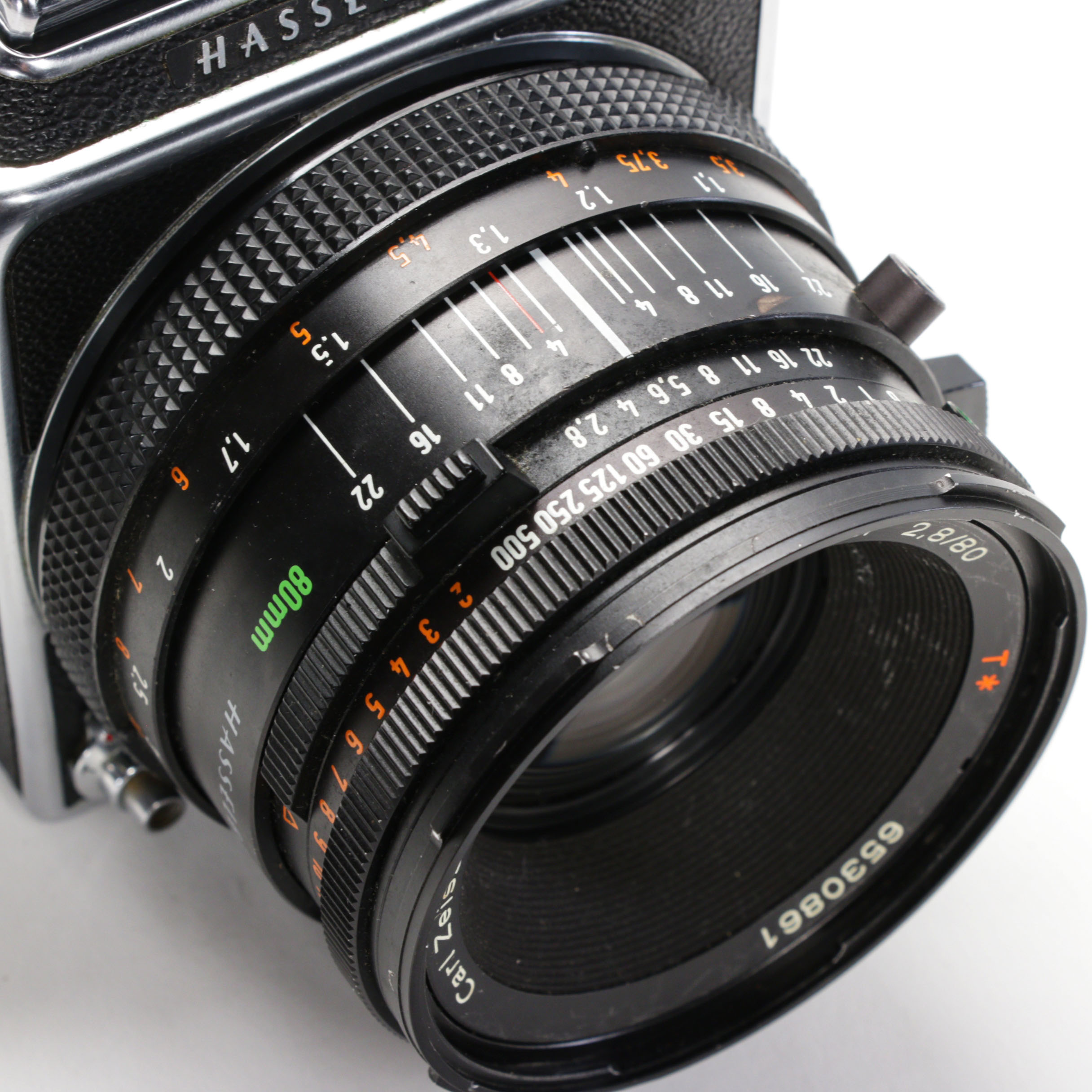 Hasselblad 503CX SLR Camera with Zeiss Planar 80mm f/2.8 Lens and More