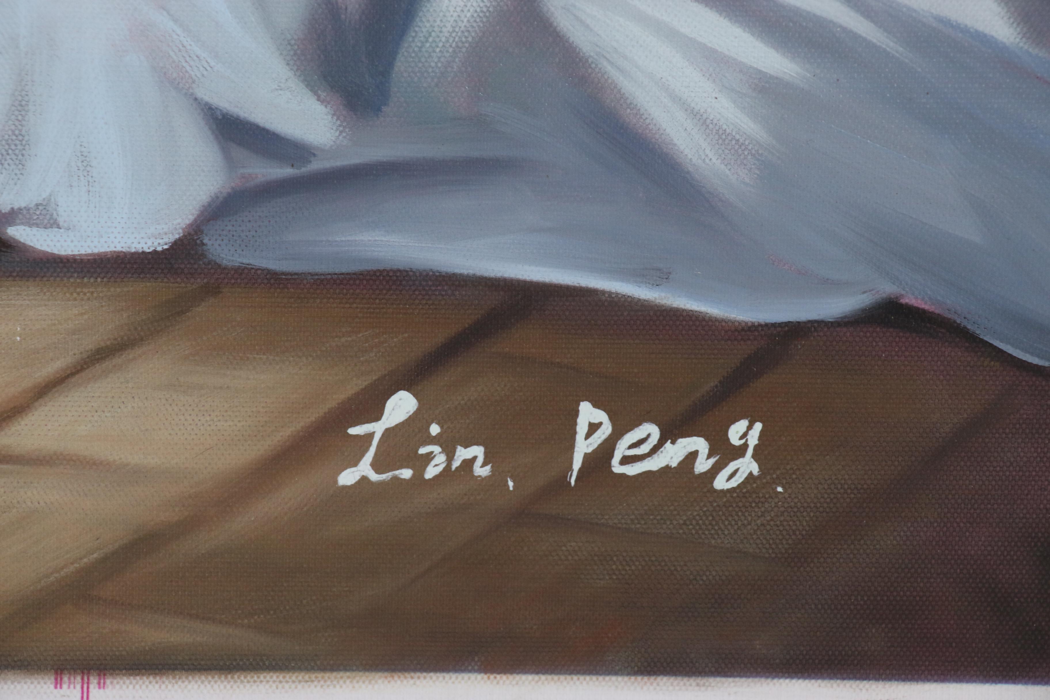 Mixed Media Painting after Sergei Marshennikov "Light and Shadows"