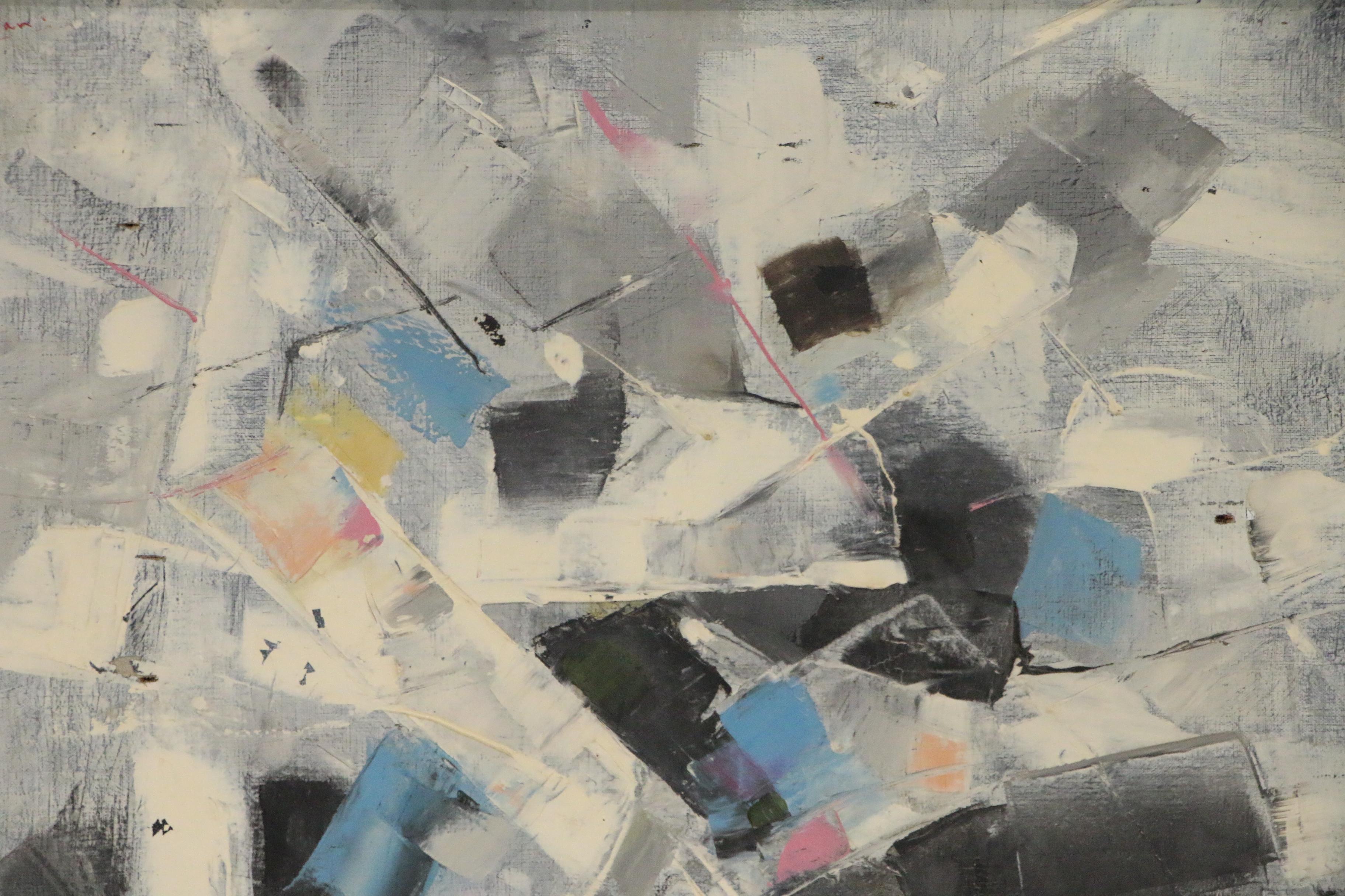 Bocian Abstract Oil Painting