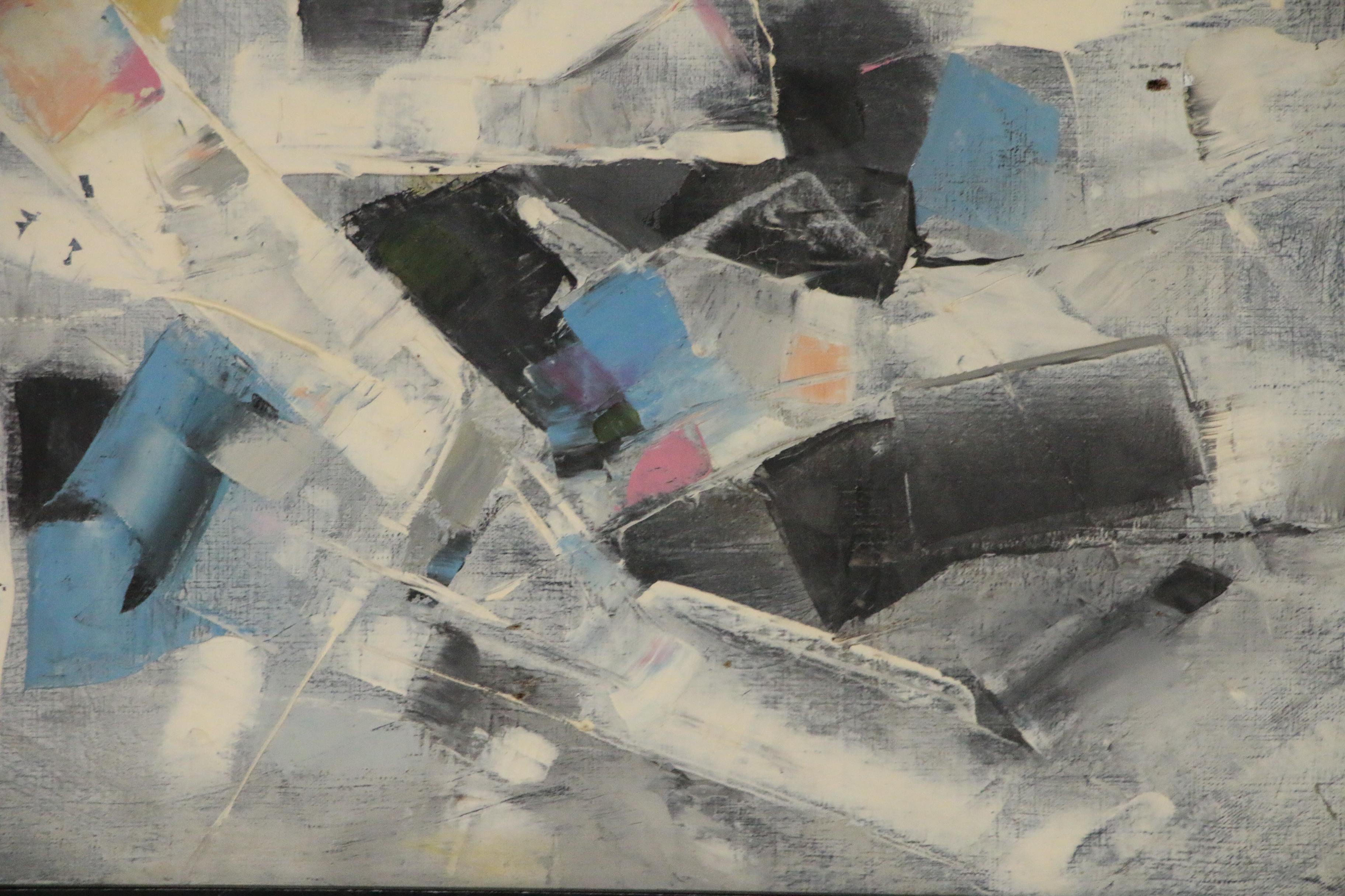 Bocian Abstract Oil Painting