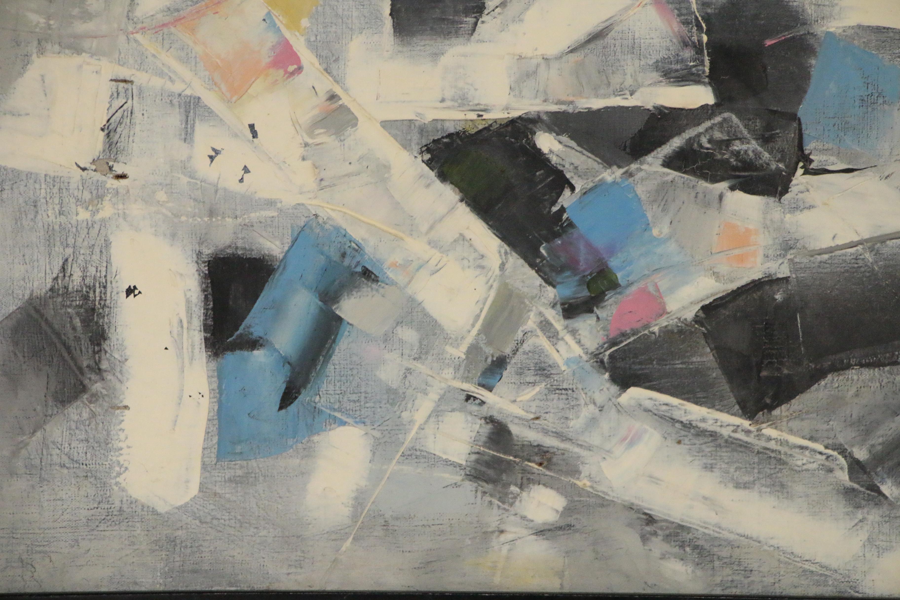 Bocian Abstract Oil Painting