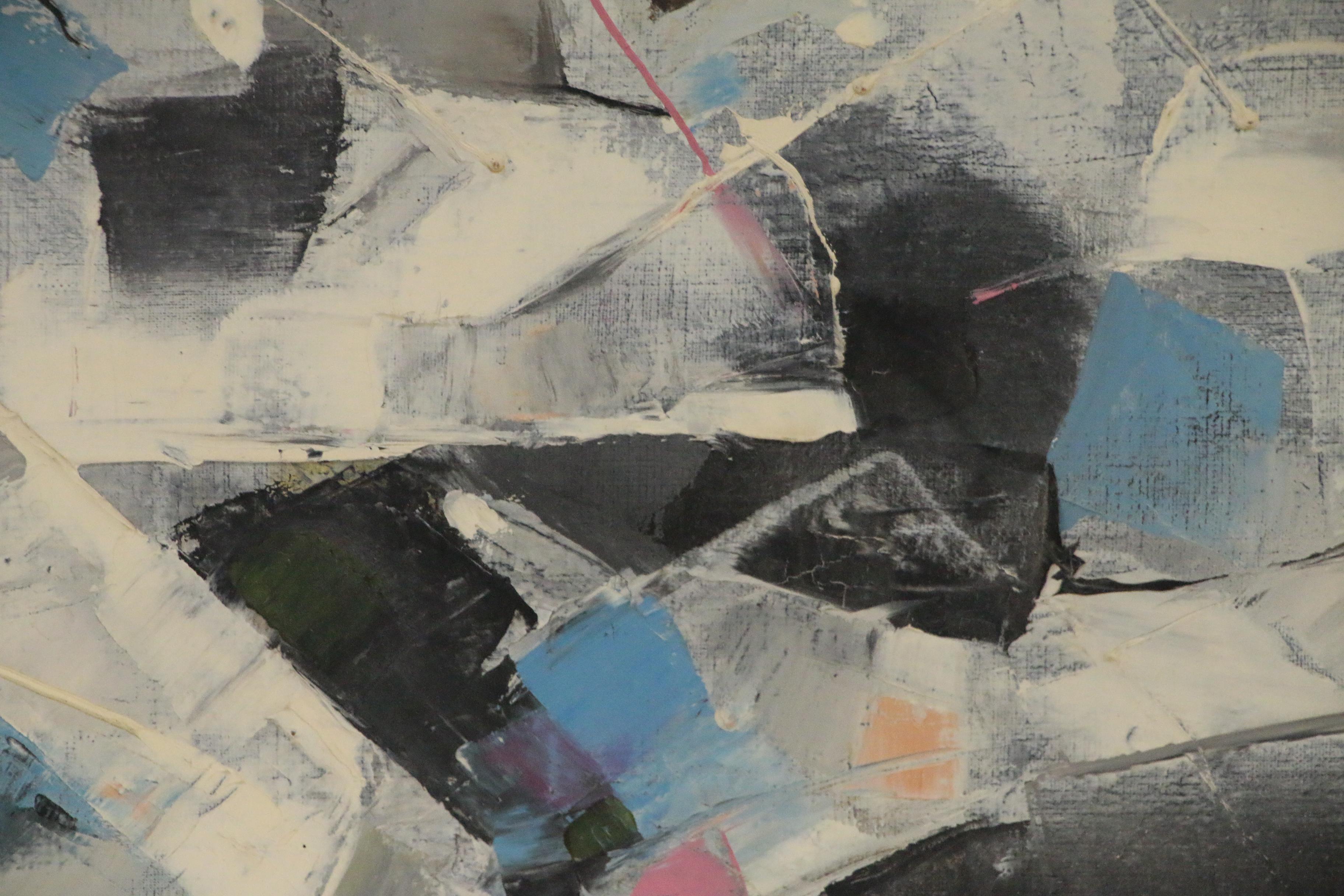 Bocian Abstract Oil Painting