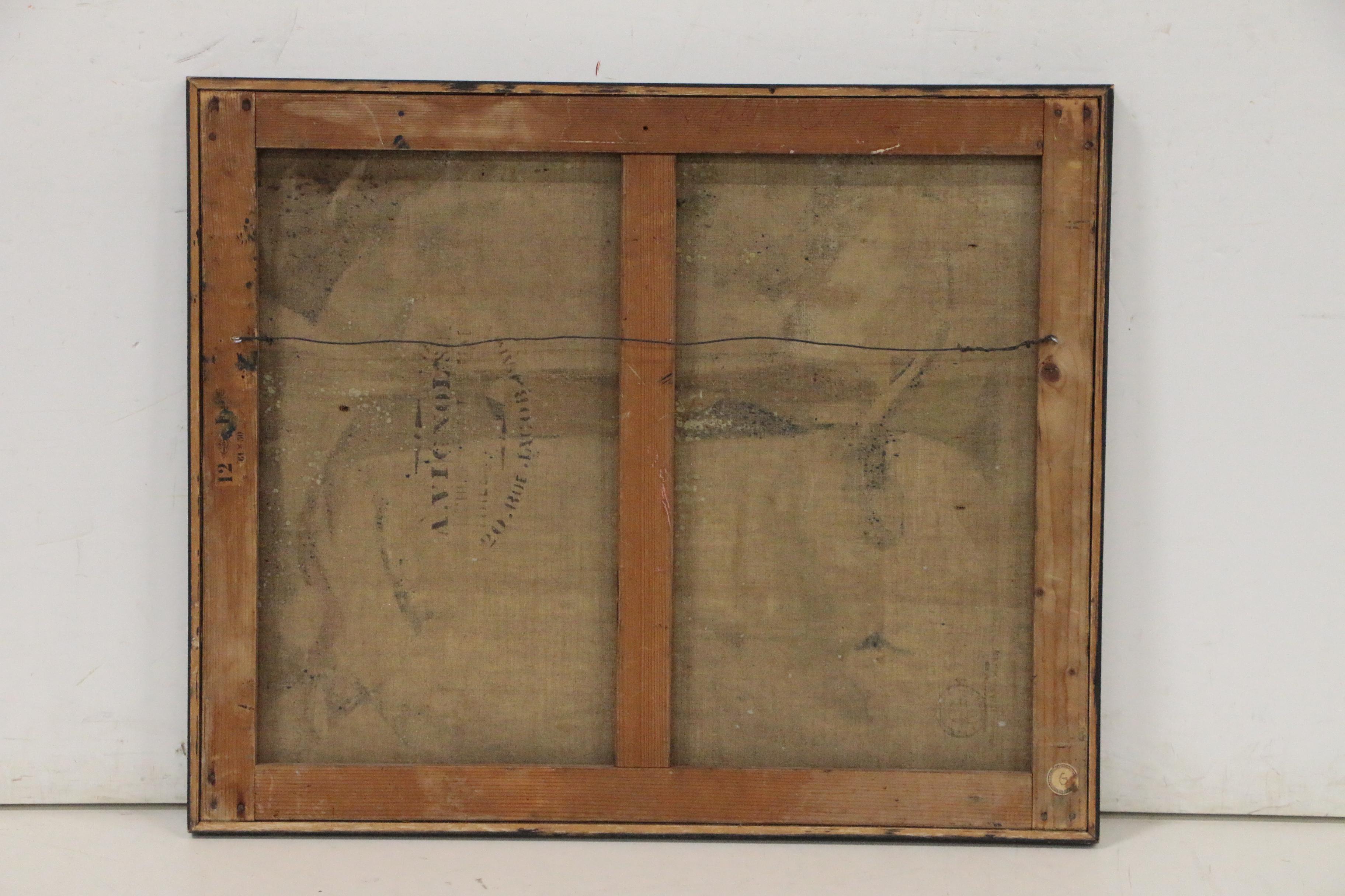 Bocian Abstract Oil Painting