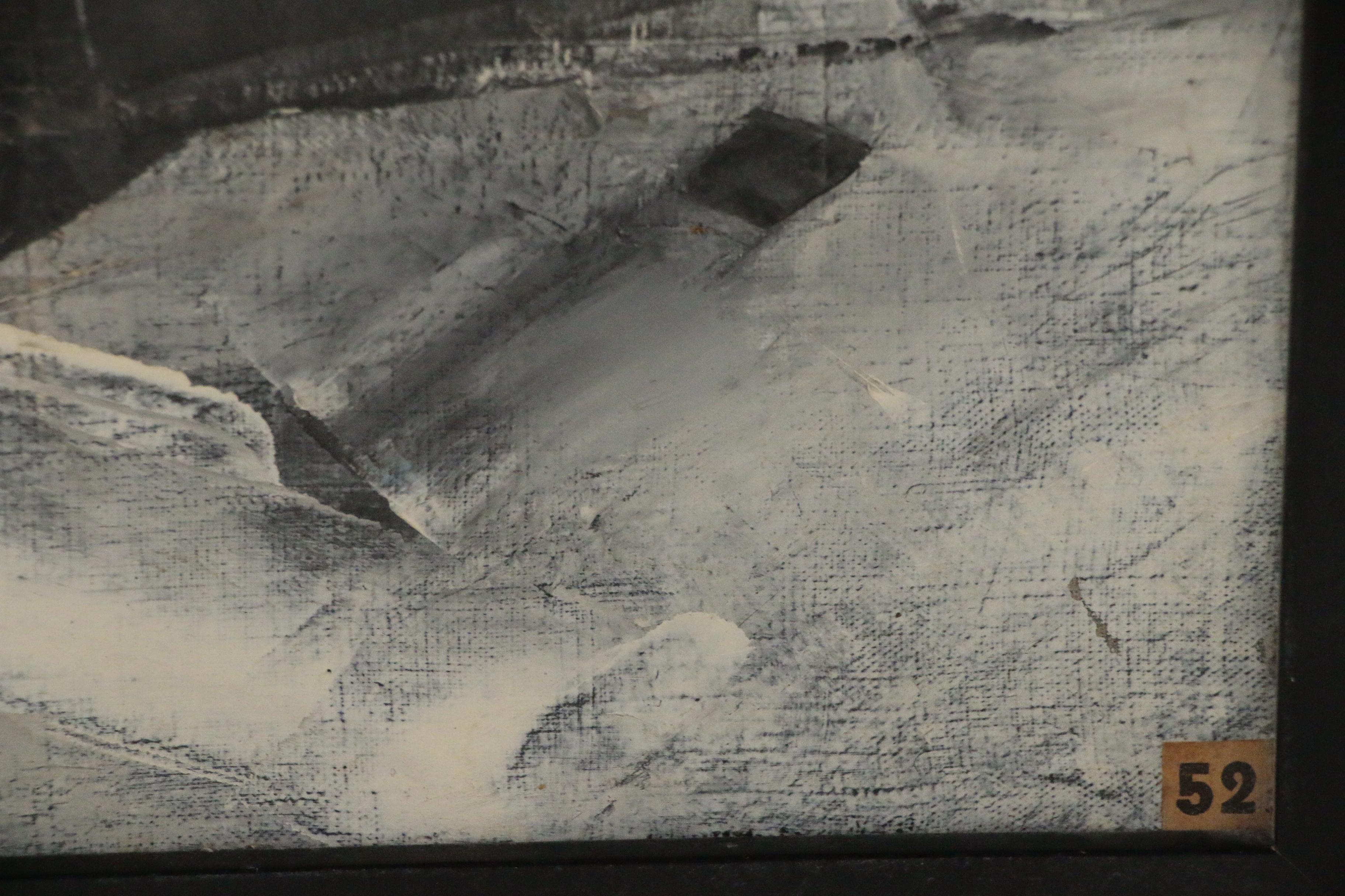 Bocian Abstract Oil Painting