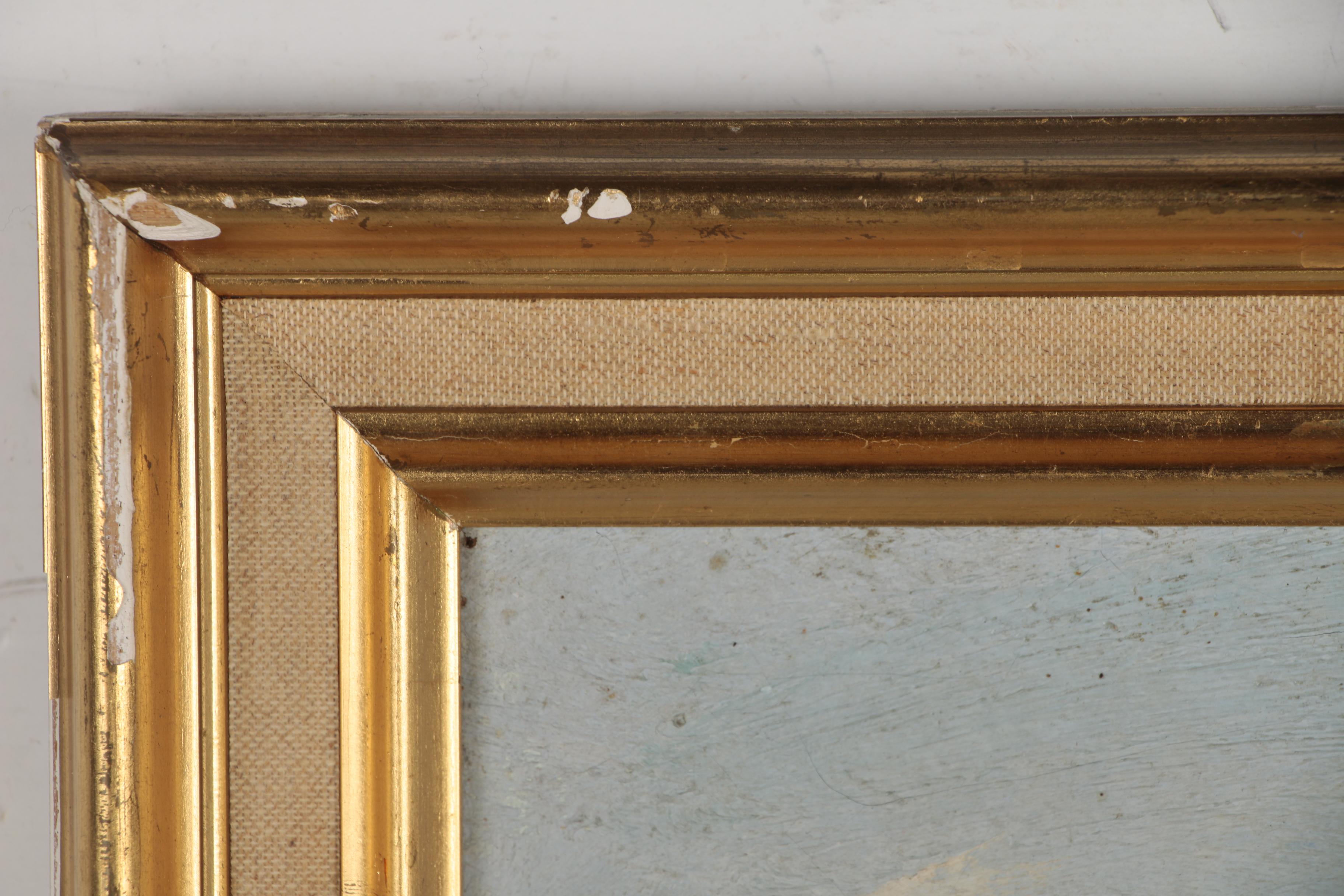 Paul de Castro Street Scene Oil Painting