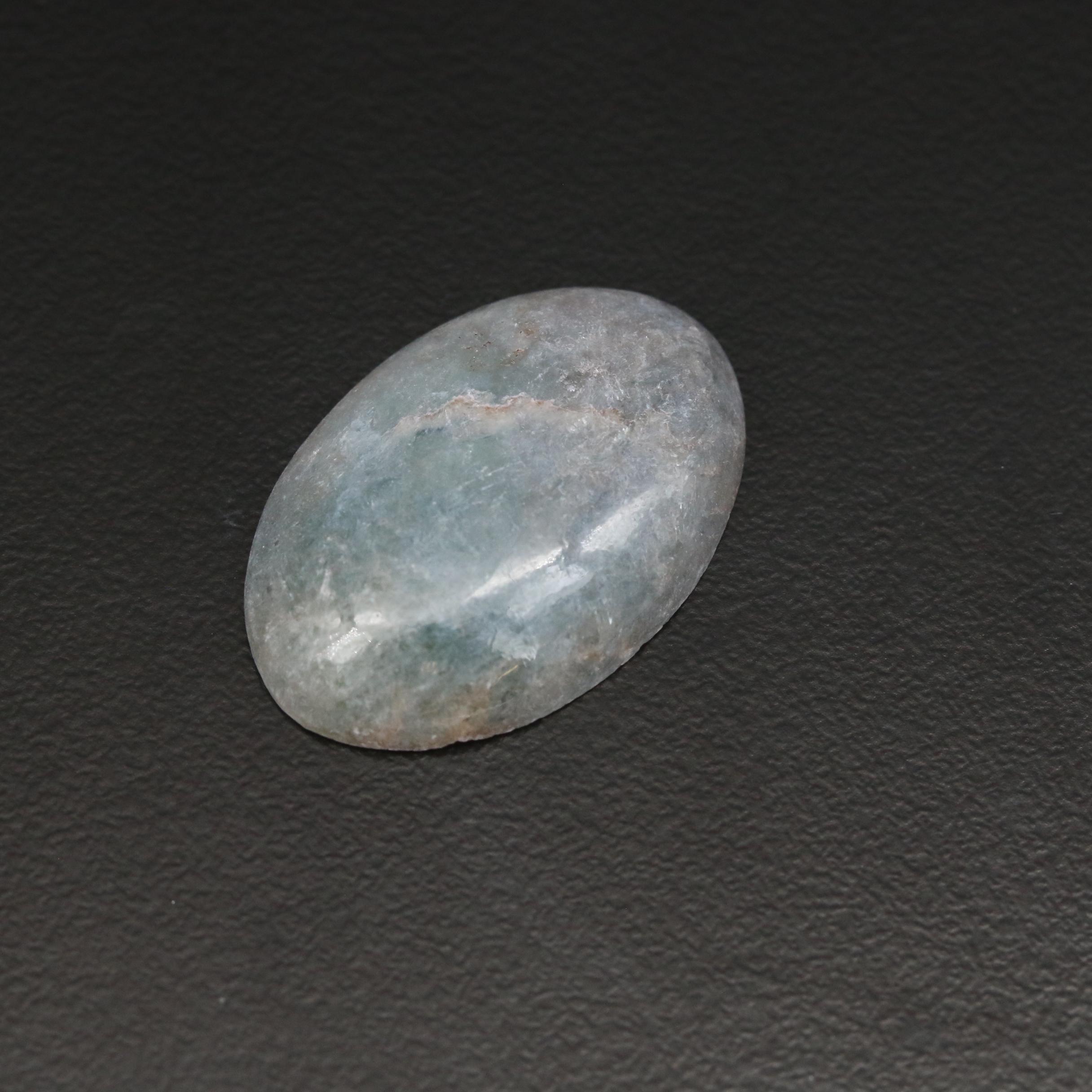 Loose 17.48 CT Jadeite Cabochon