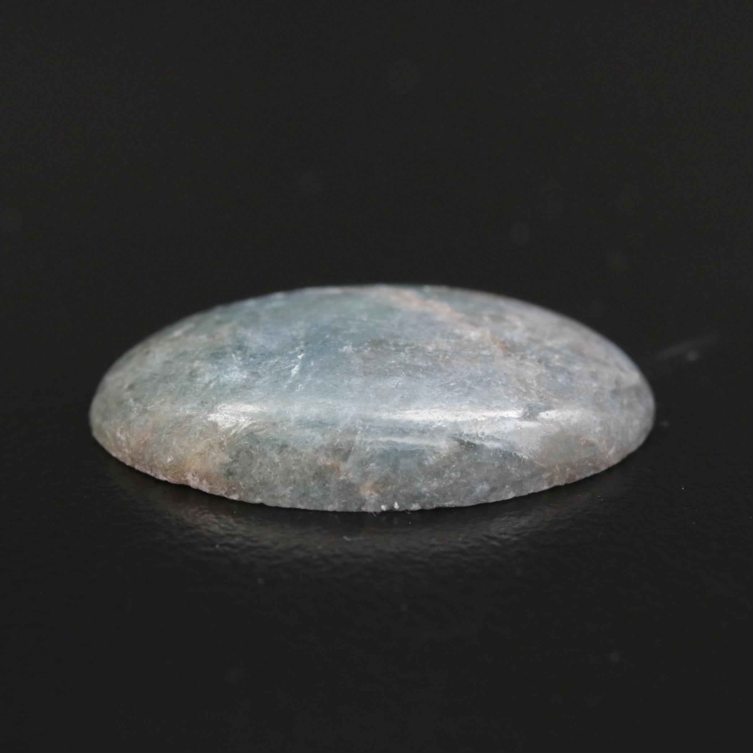 Loose 17.48 CT Jadeite Cabochon