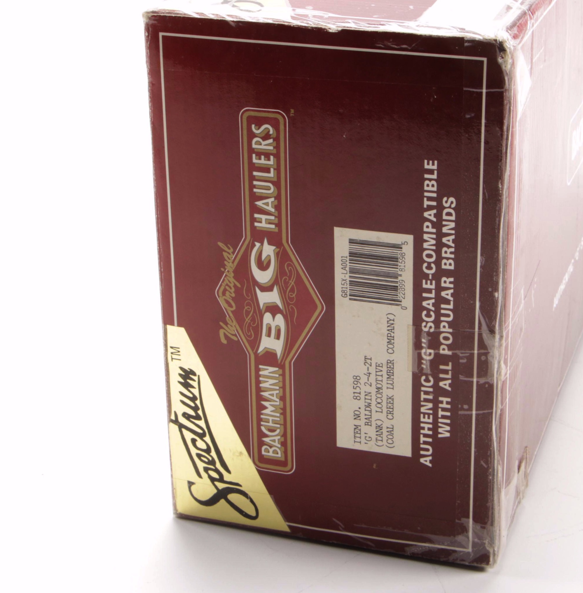 Bachmann Spectrum Big Haulers "Coal Creek Lumber Co." Locomotive in Box