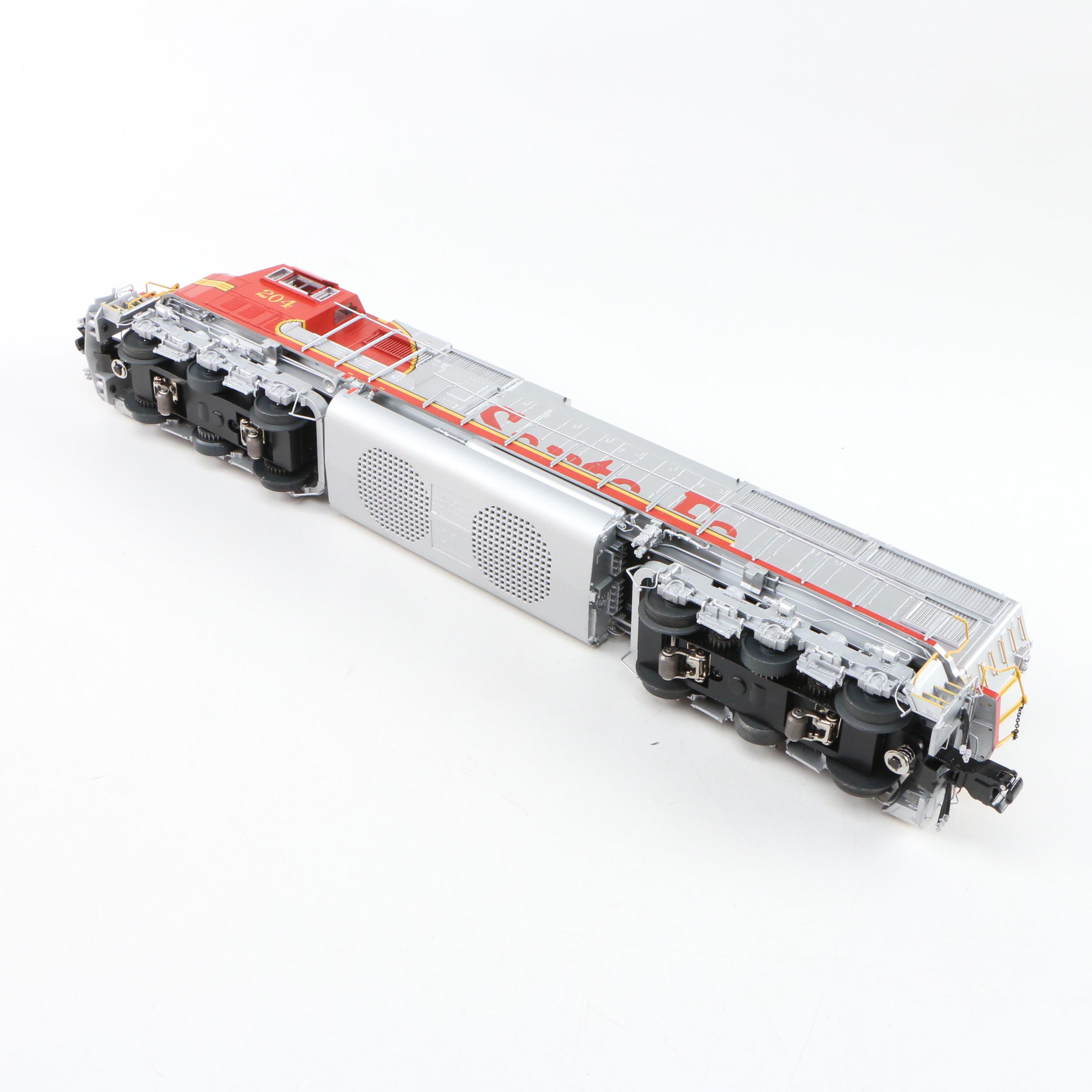 Lionel Santa Fe SD75 Diesel #204 Locomotive