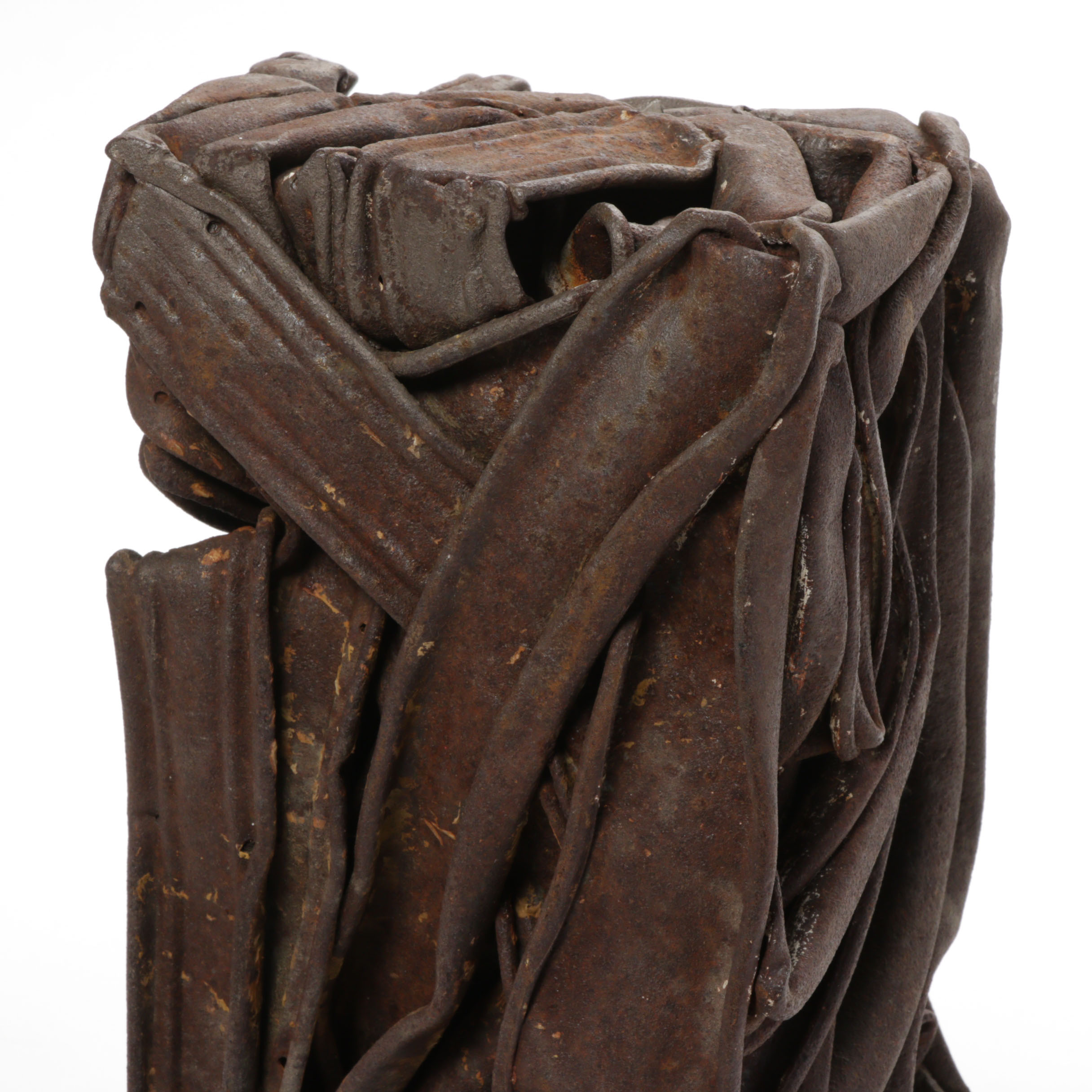 César Baldaccini Metal Sculpture "Compression Series", Circa 1970