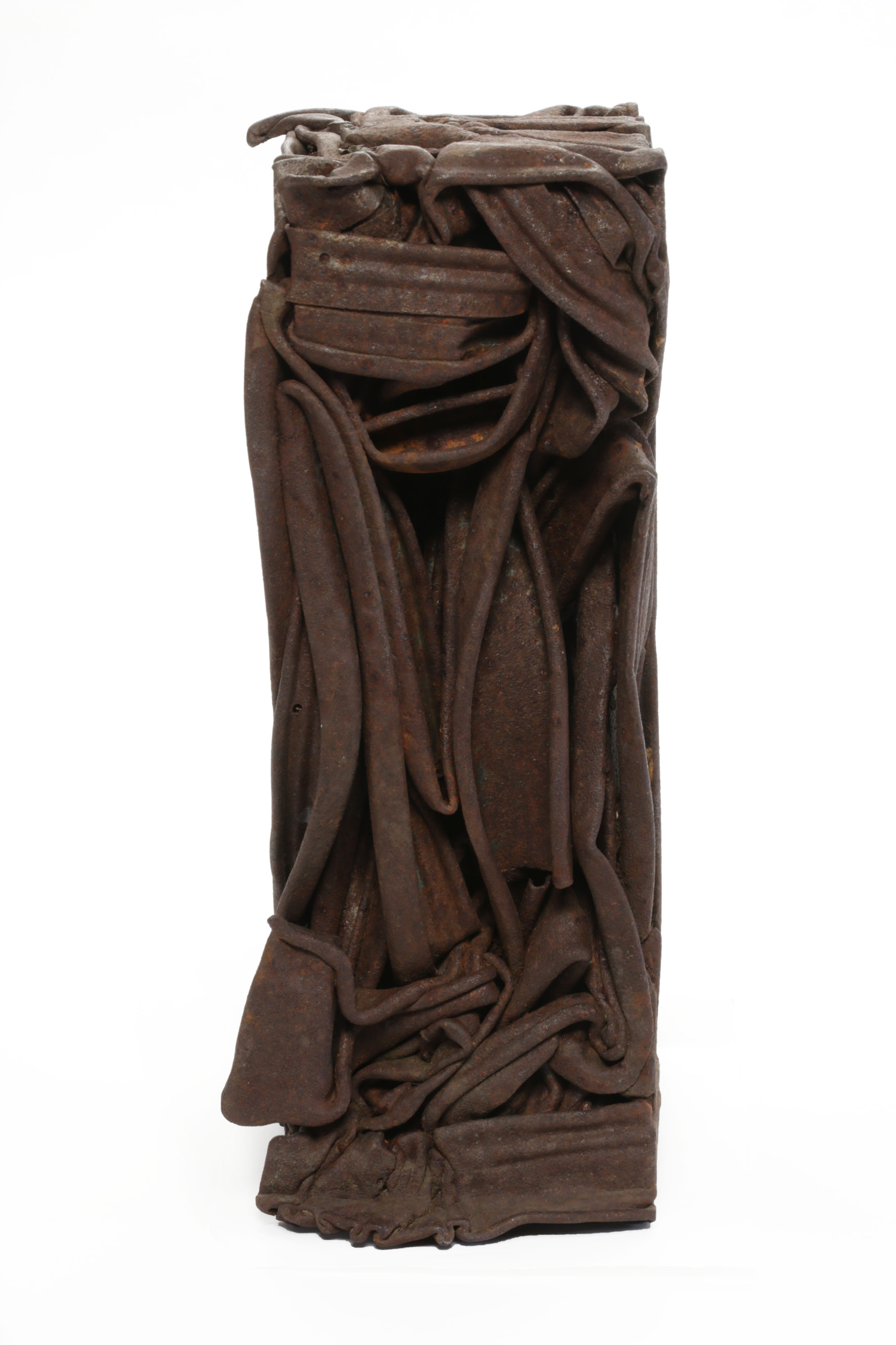 César Baldaccini Metal Sculpture "Compression Series", Circa 1970