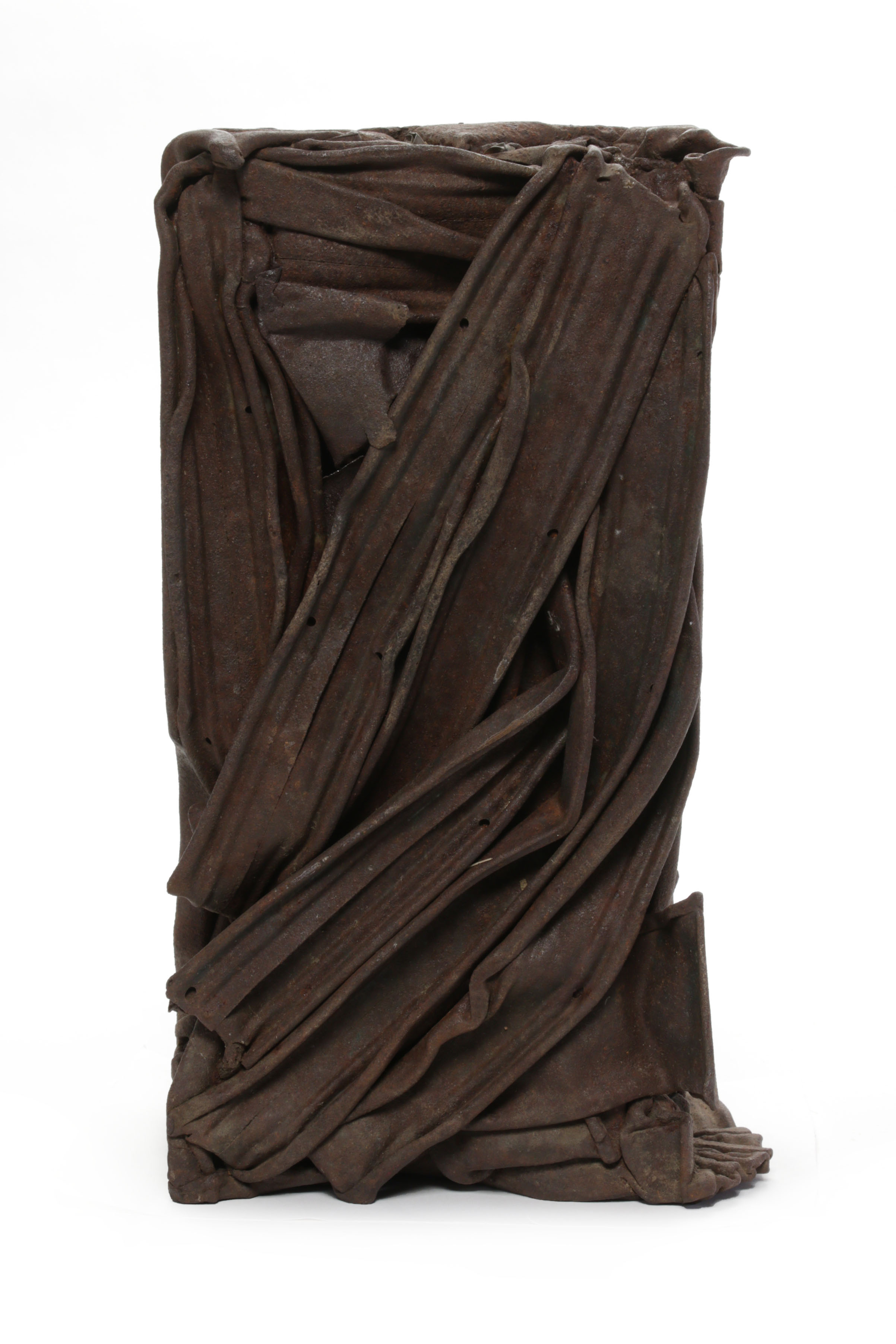 César Baldaccini Metal Sculpture "Compression Series", Circa 1970