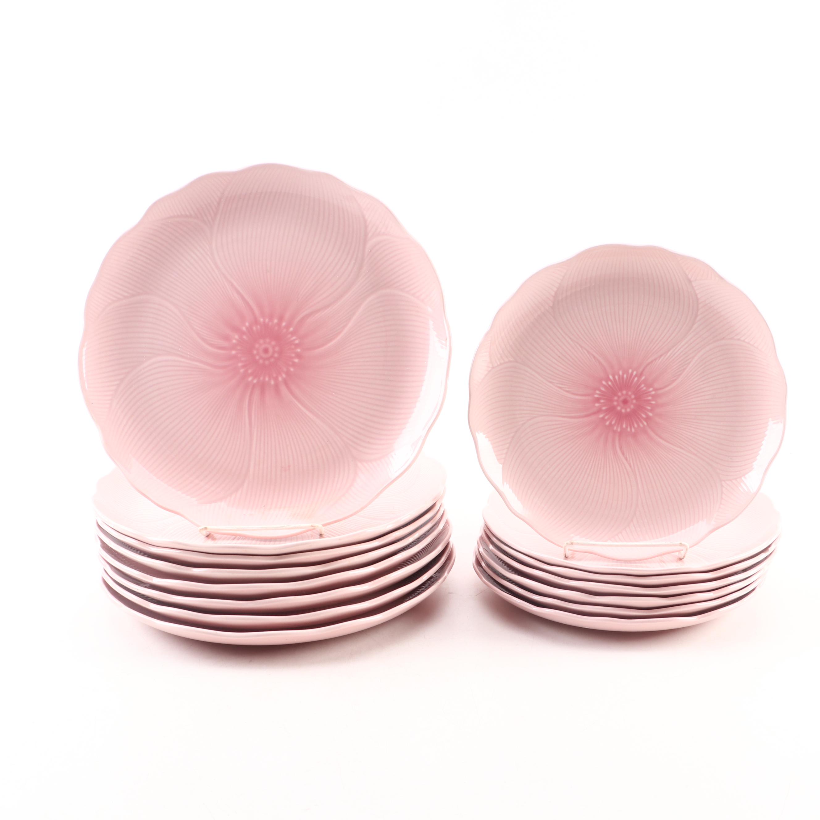 Mikasa Spring Collection "Hibiscus" Ceramic Dinnerware, 1982–1984