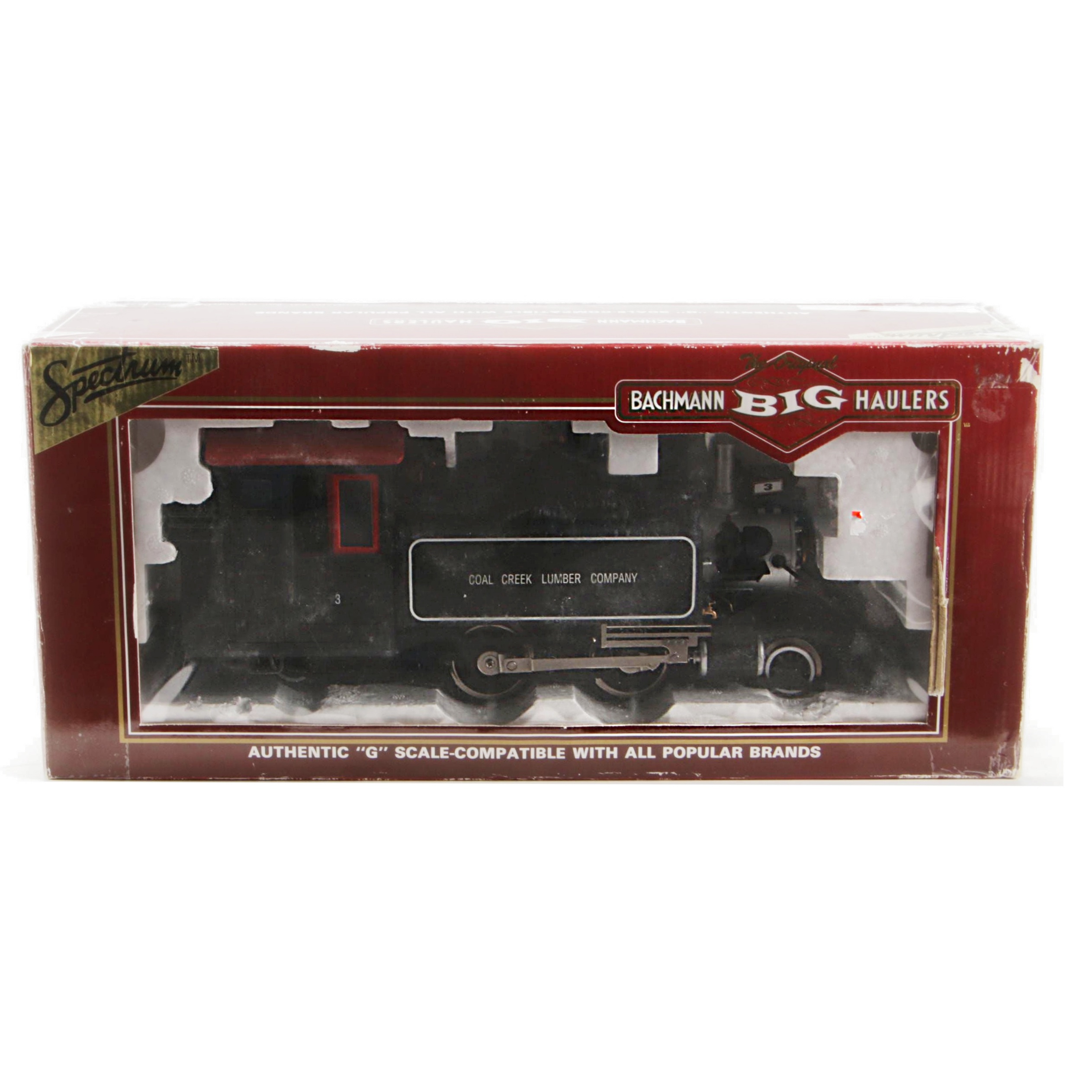 Bachmann Spectrum Big Haulers "Coal Creek Lumber Co." Locomotive in Box