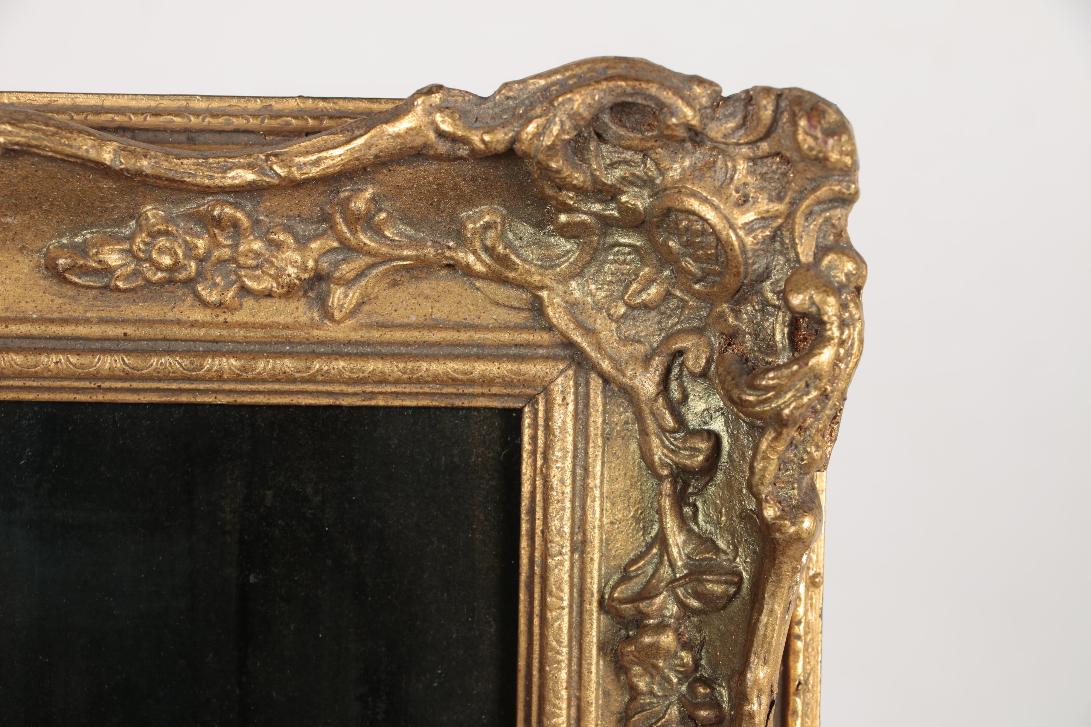 Figural Oil Painting of Edwardian Era Woman