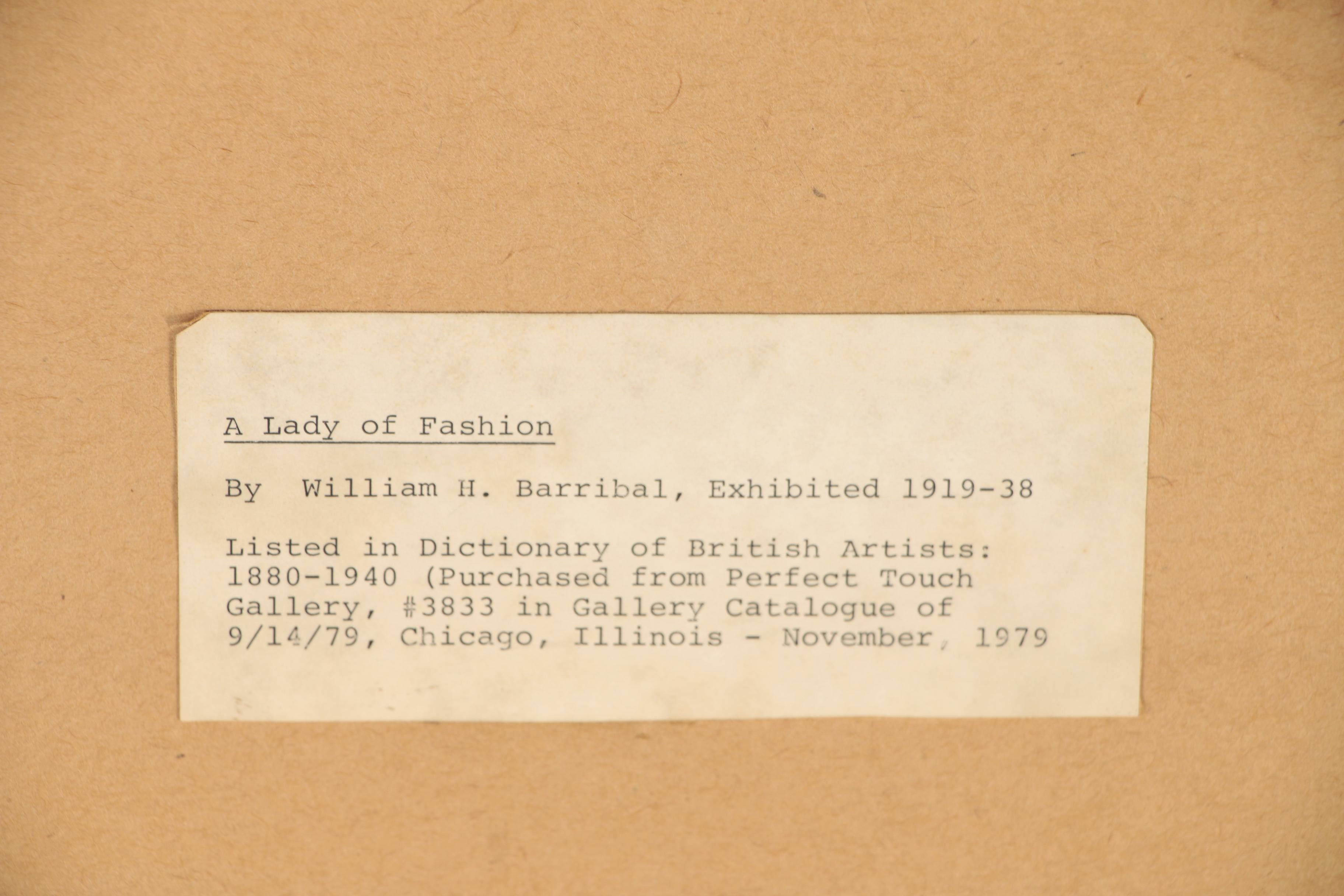 Figural Oil Painting of Edwardian Era Woman