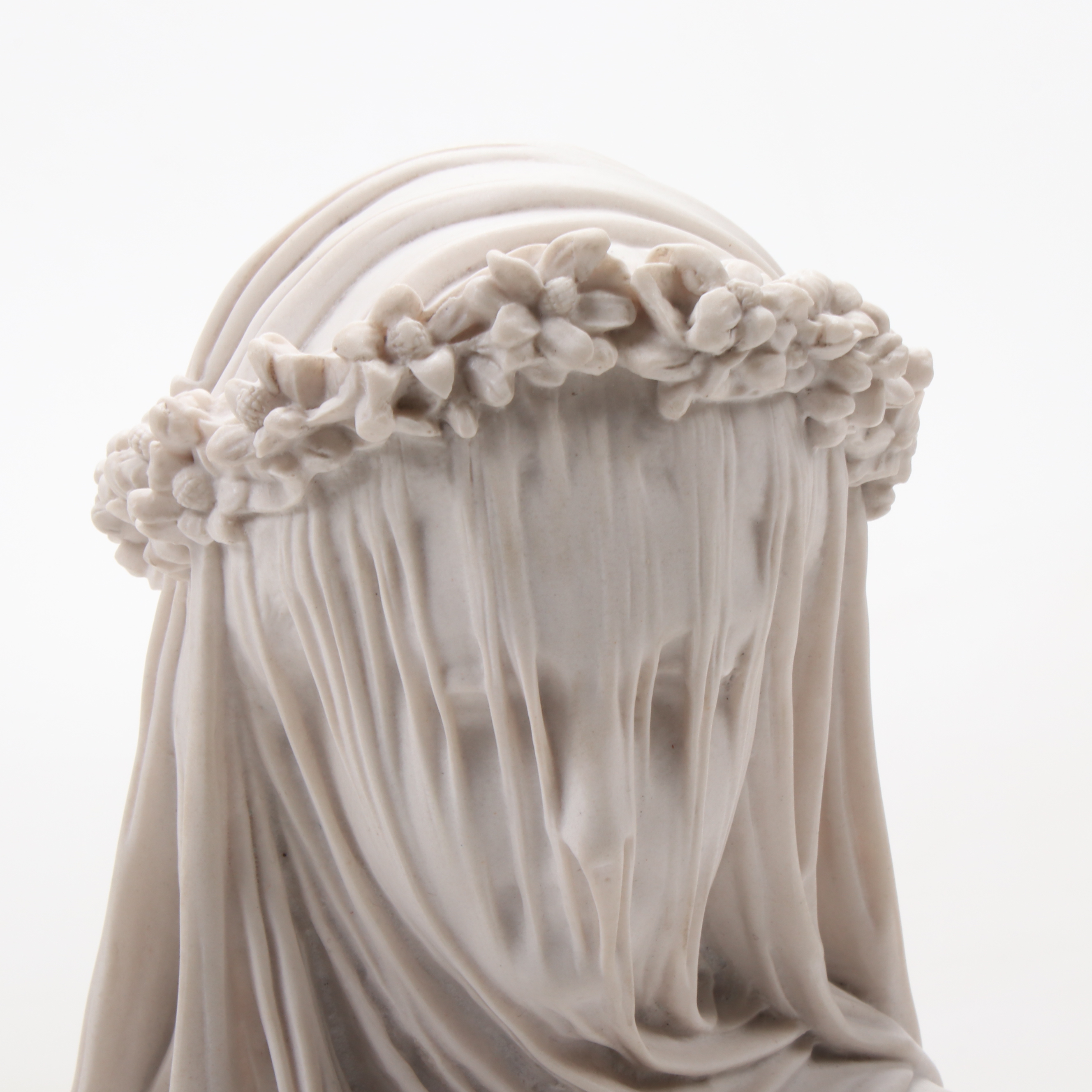 Contemporary Composite Marble Sculpture "The Bride" After Raffaelle Monti