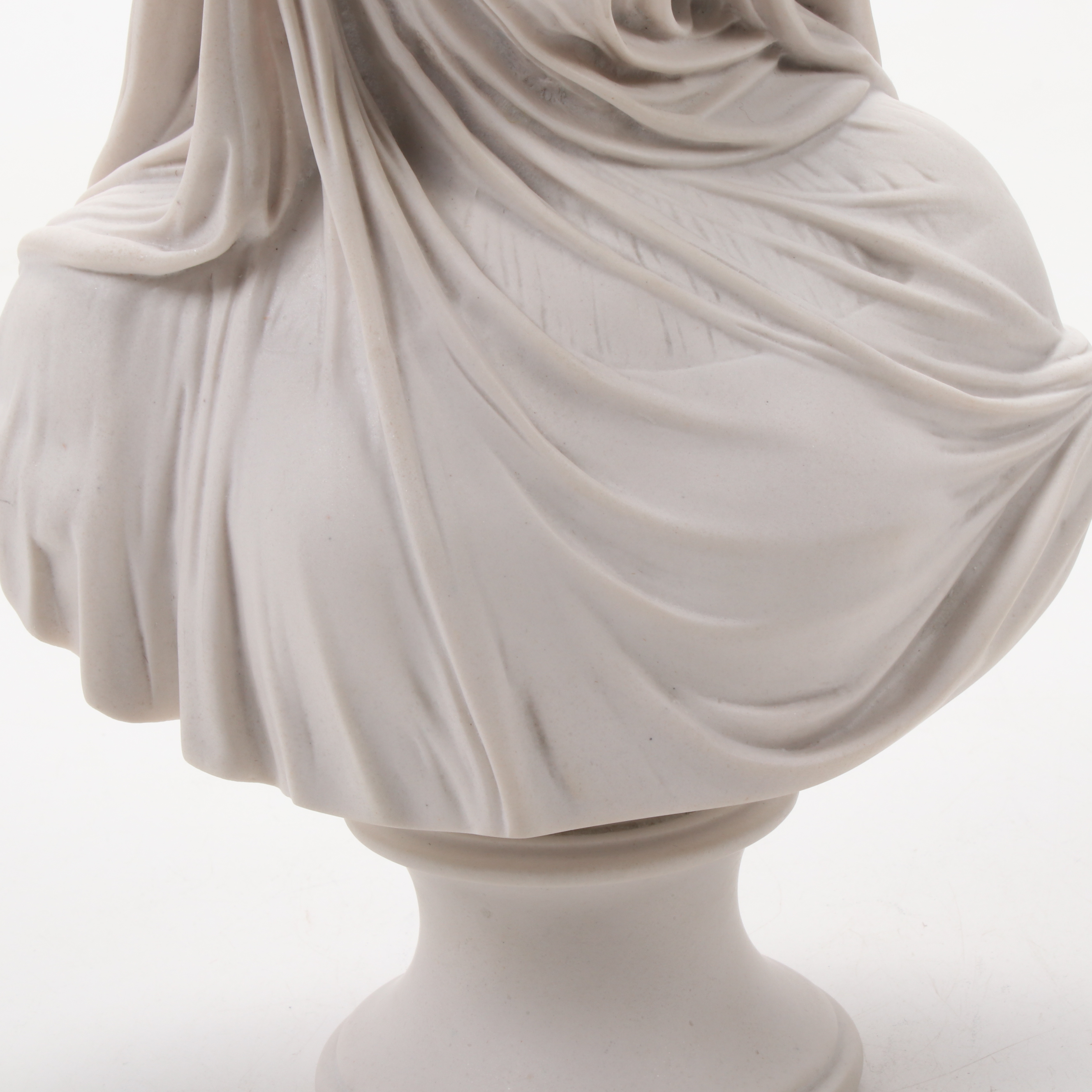Contemporary Composite Marble Sculpture "The Bride" After Raffaelle Monti