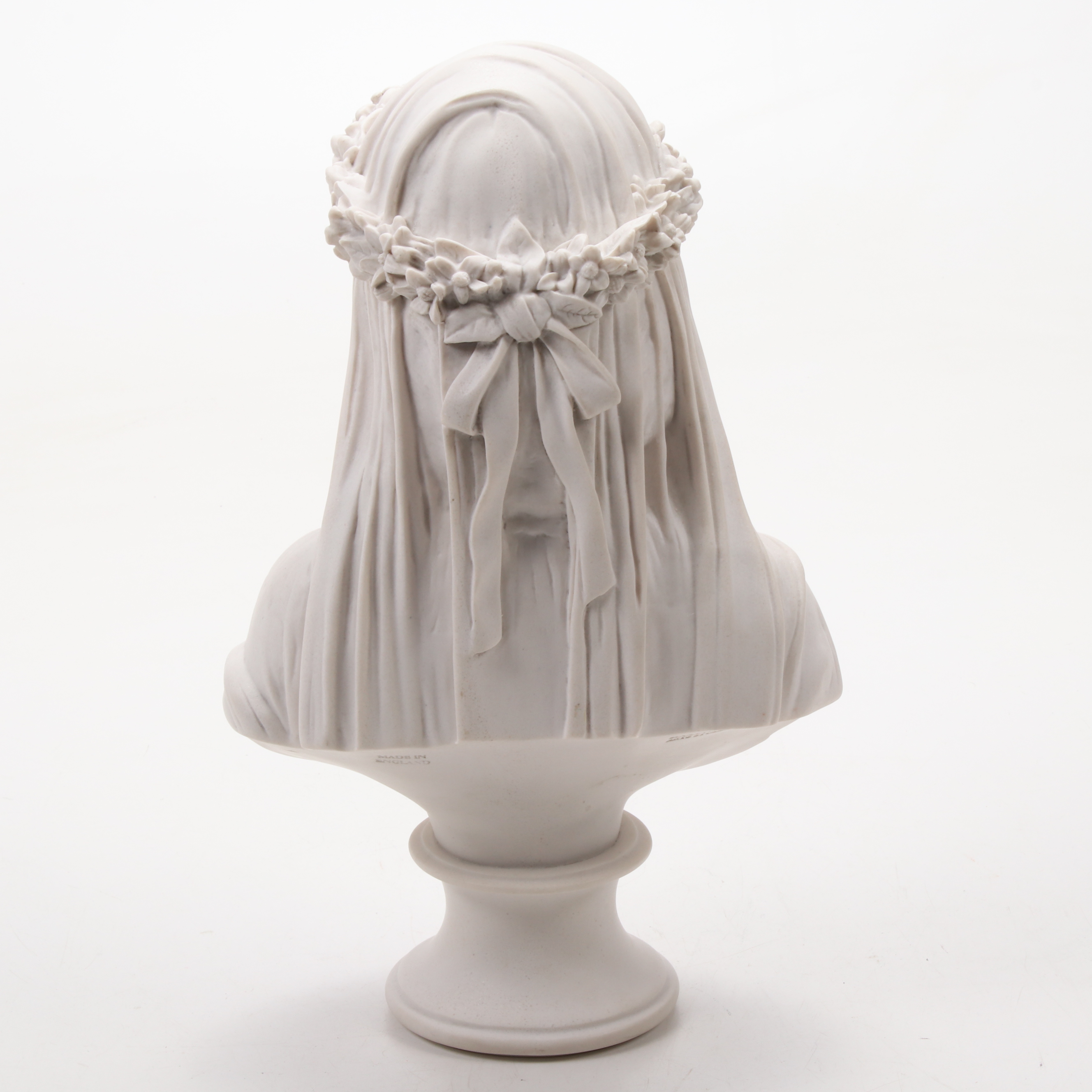 Contemporary Composite Marble Sculpture "The Bride" After Raffaelle Monti