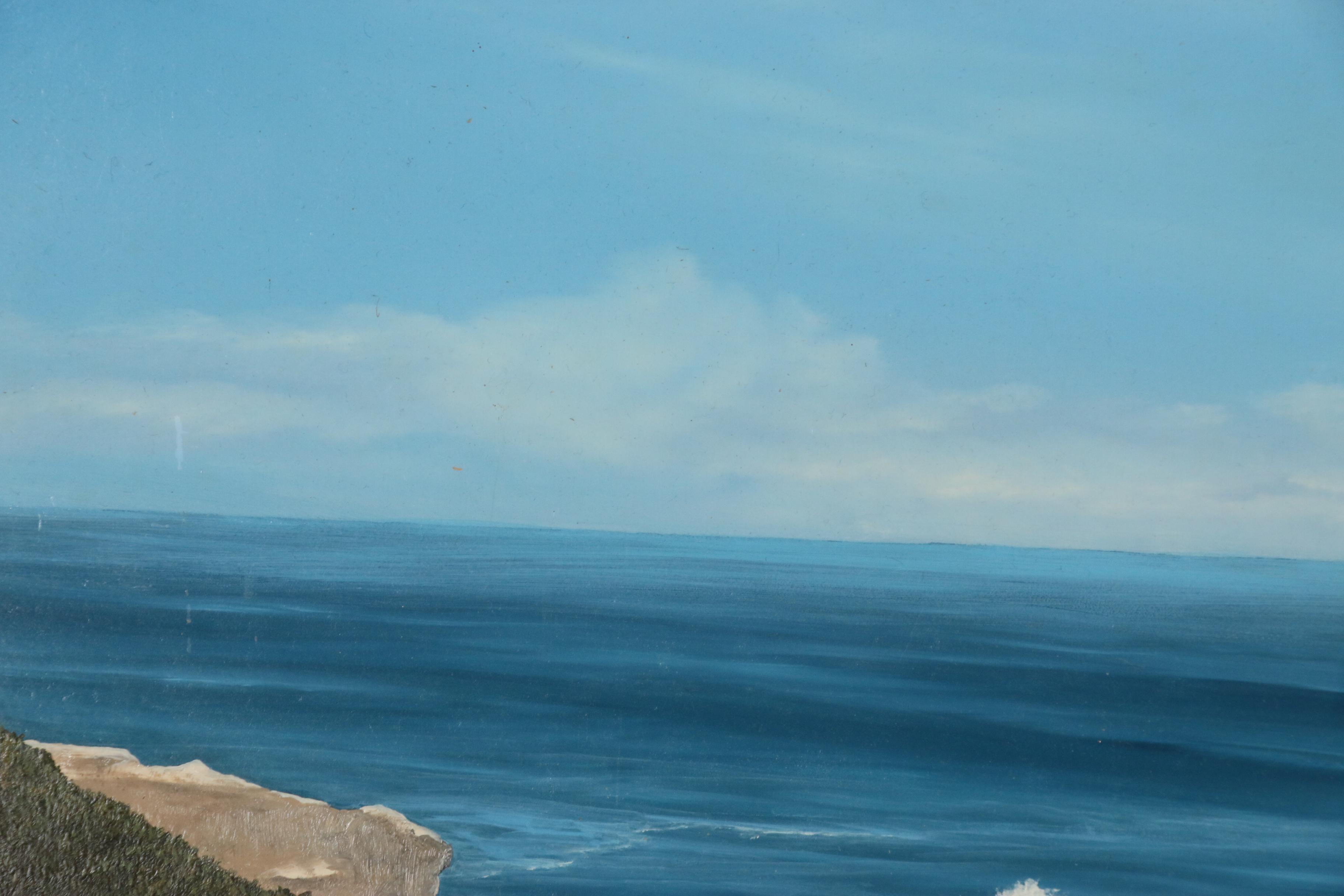 Lin Seslar Oil Painting "Coastal Colors"