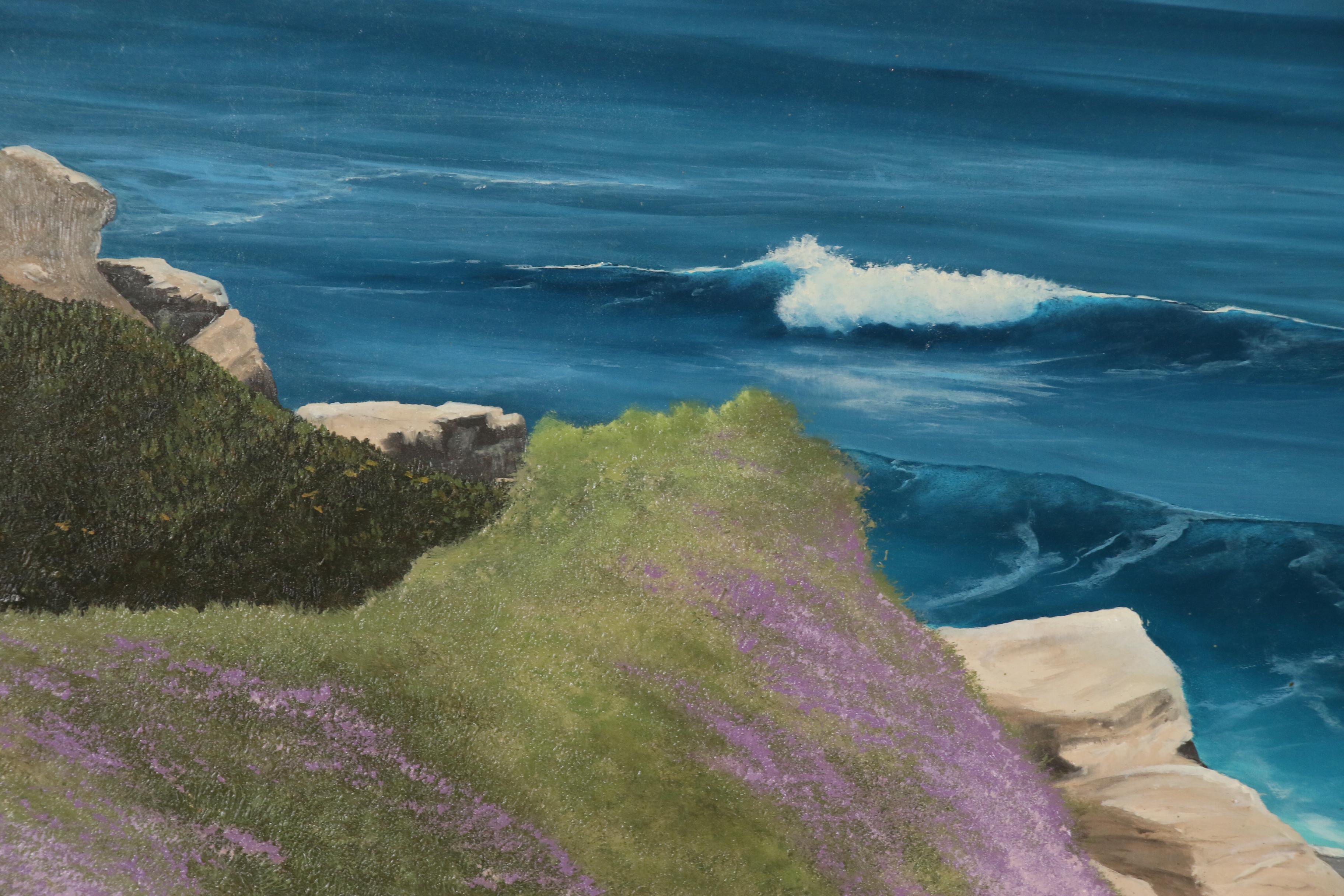 Lin Seslar Oil Painting "Coastal Colors"