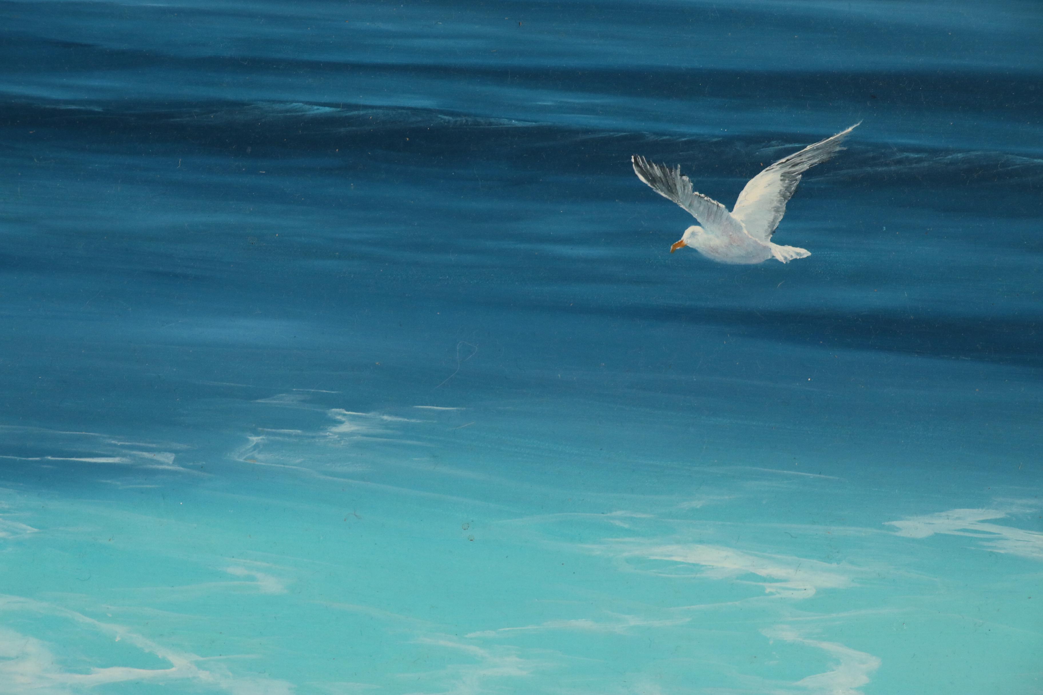 Lin Seslar Oil Painting "Coastal Colors"