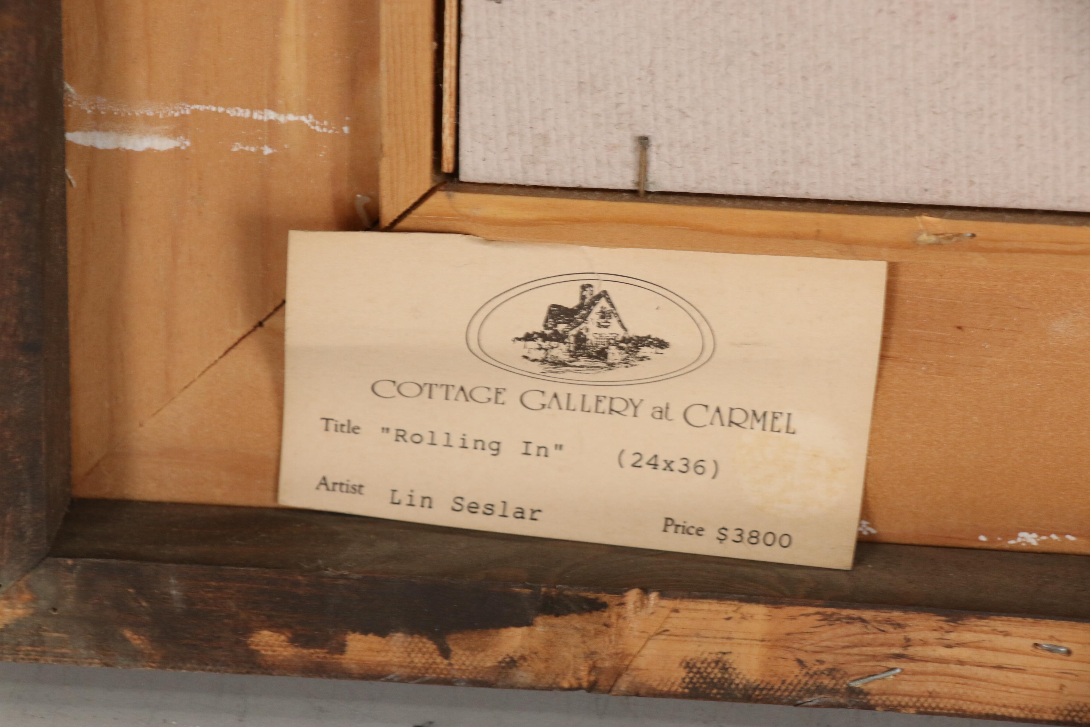 Lin Seslar Oil Painting "Coastal Colors"