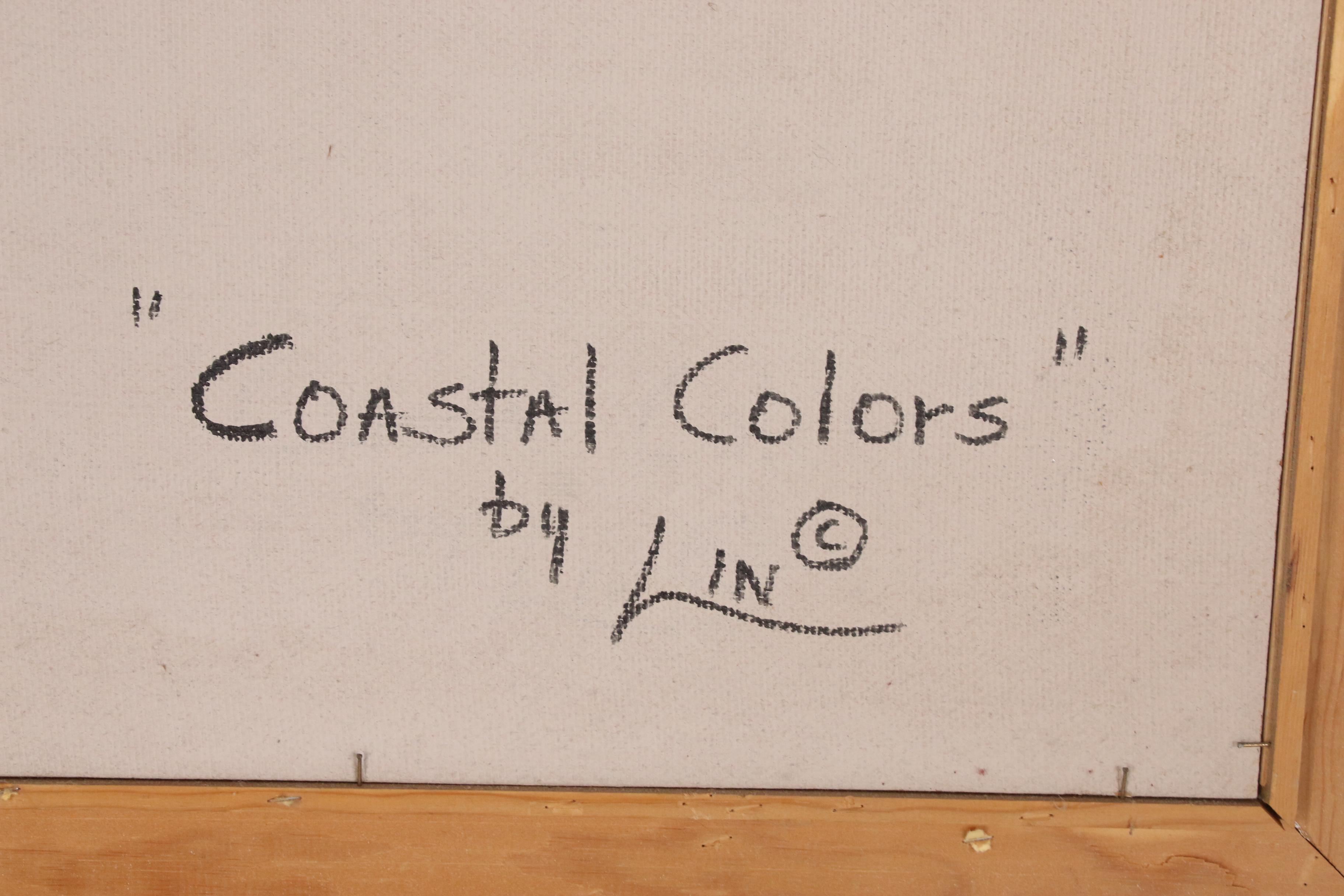 Lin Seslar Oil Painting "Coastal Colors"