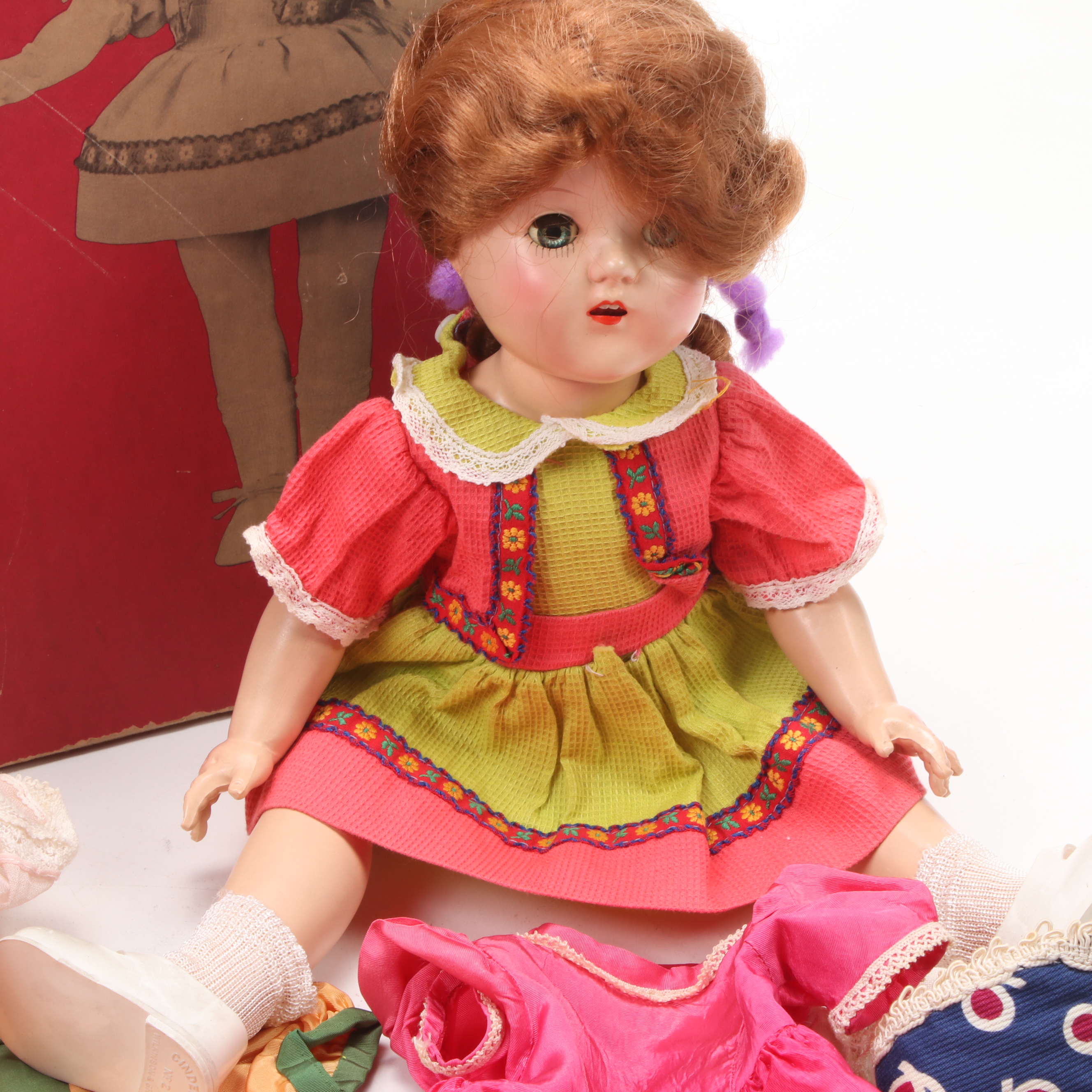 "The Dorothy Doll", Composition Baby Doll and Clothing and Accessories