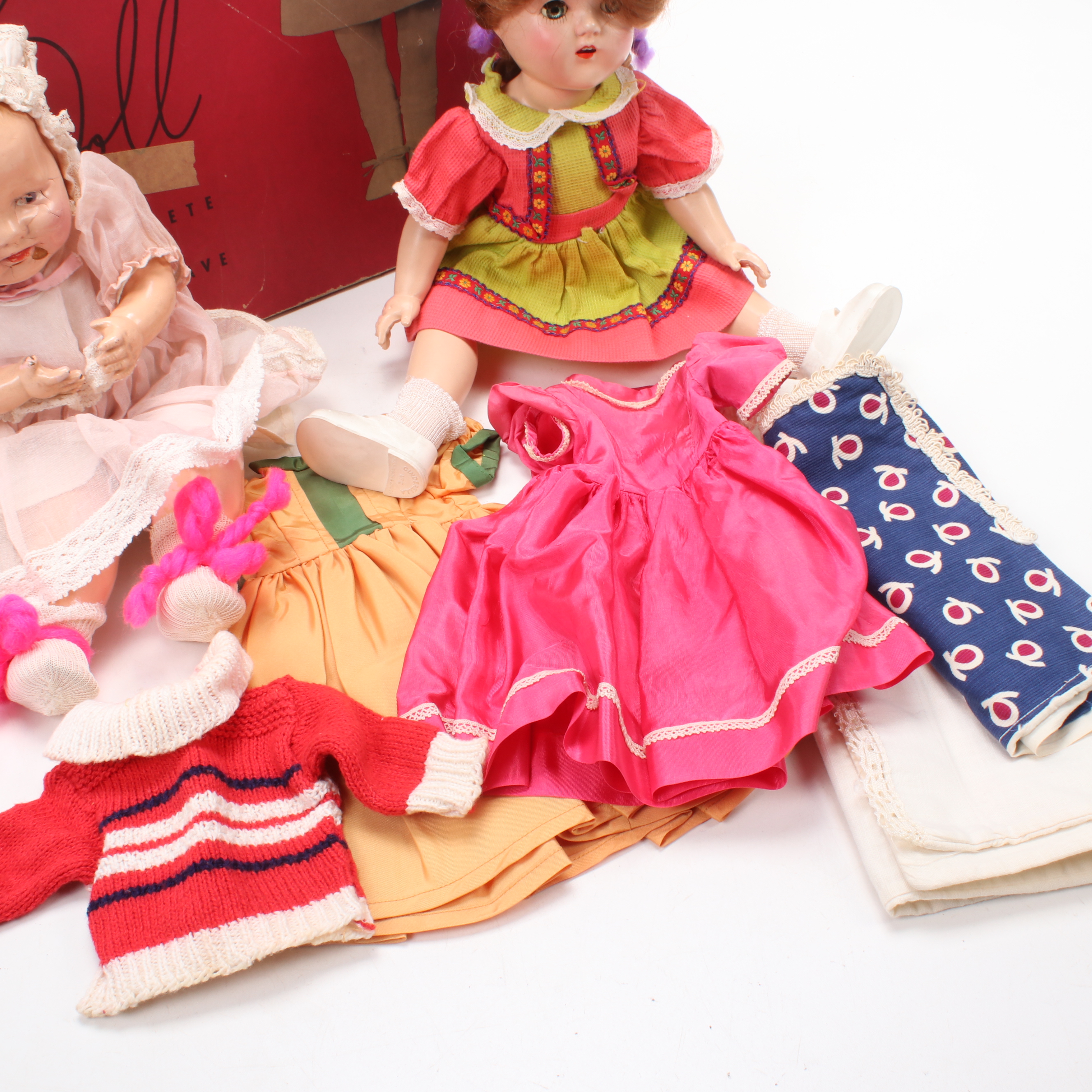 "The Dorothy Doll", Composition Baby Doll and Clothing and Accessories