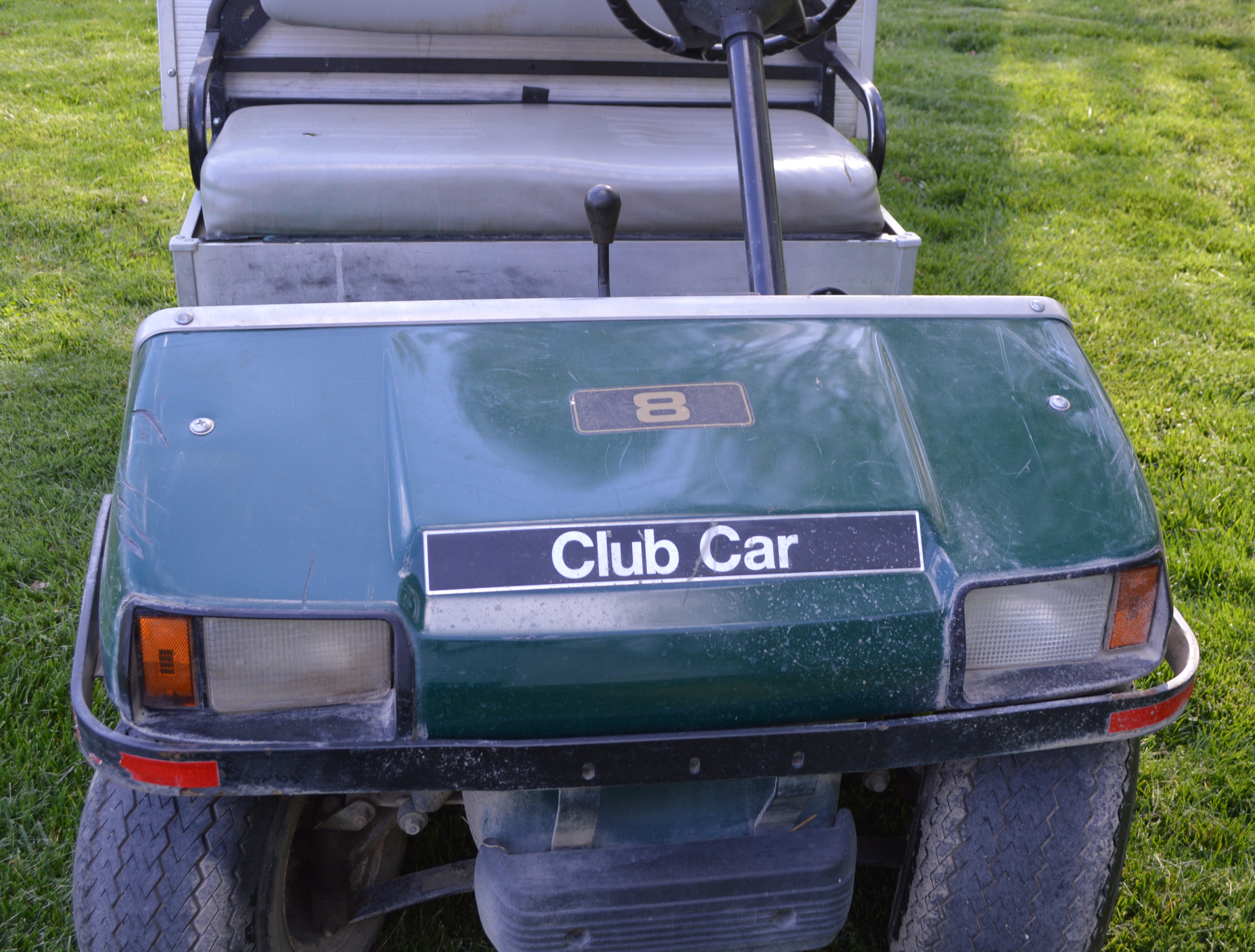 2010 Club Car Turf 2 Carryall Utility Golf Cart with Dump