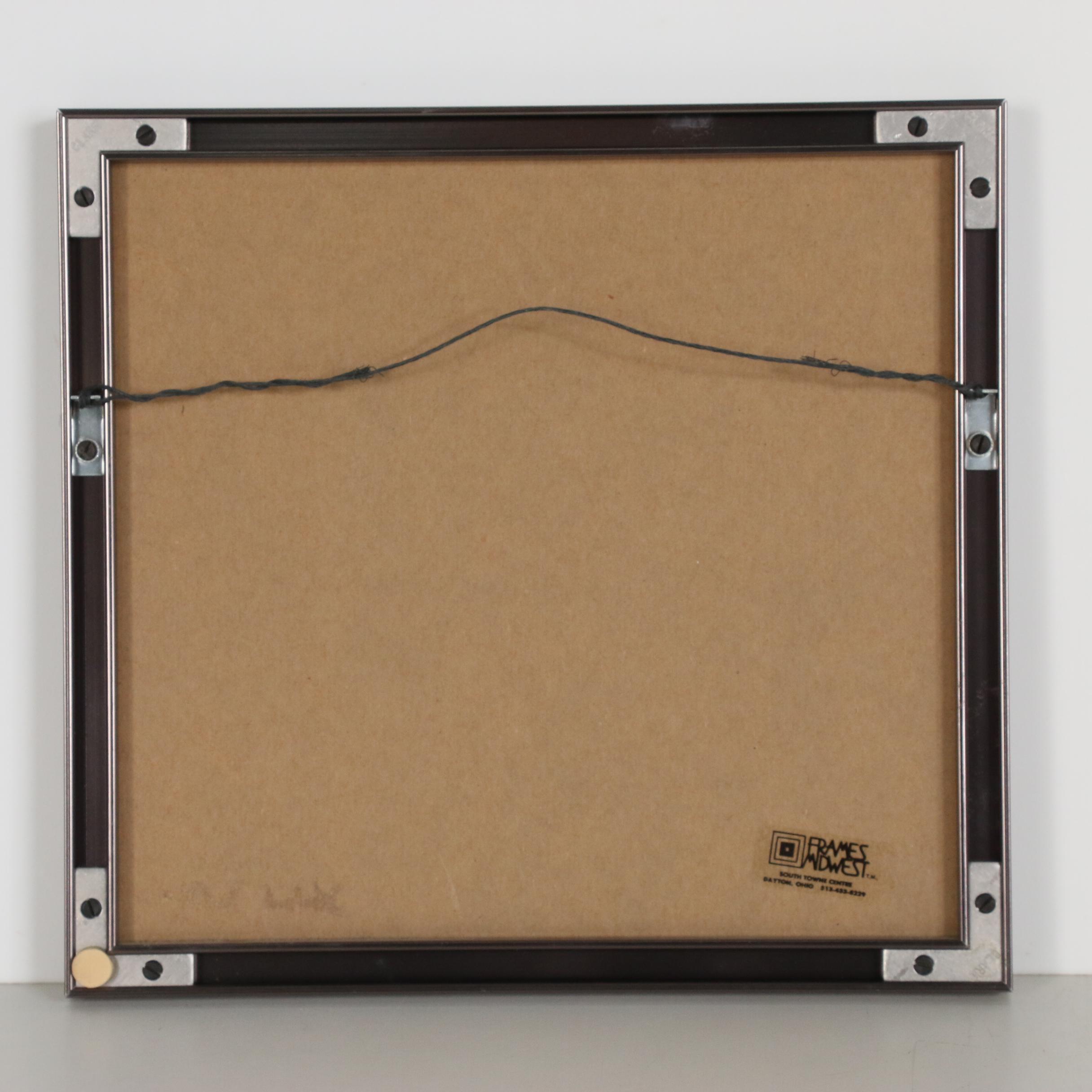 Houlgate Davenport Etching of Swan