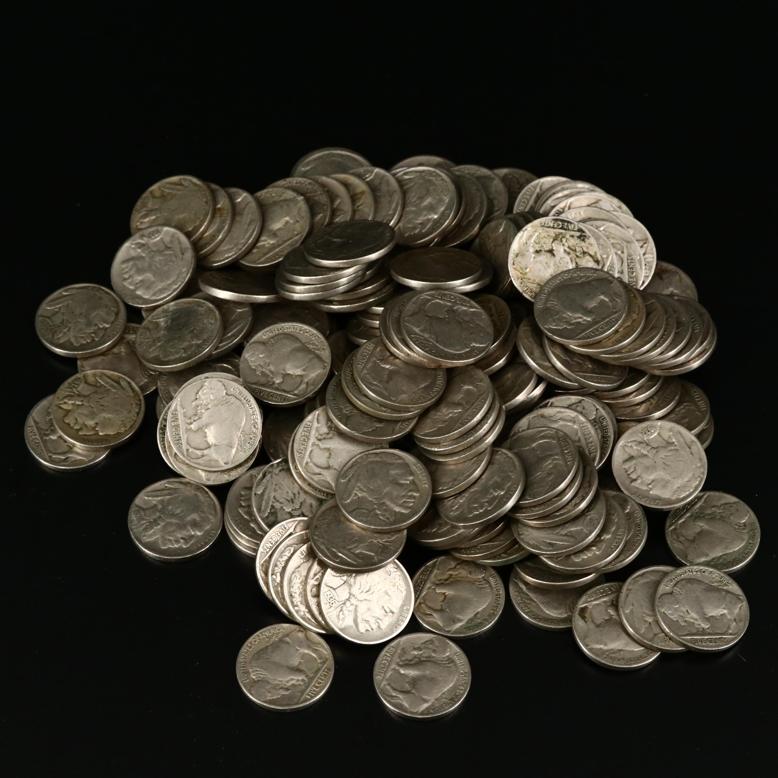 Vintage Buffalo Nickel Collection