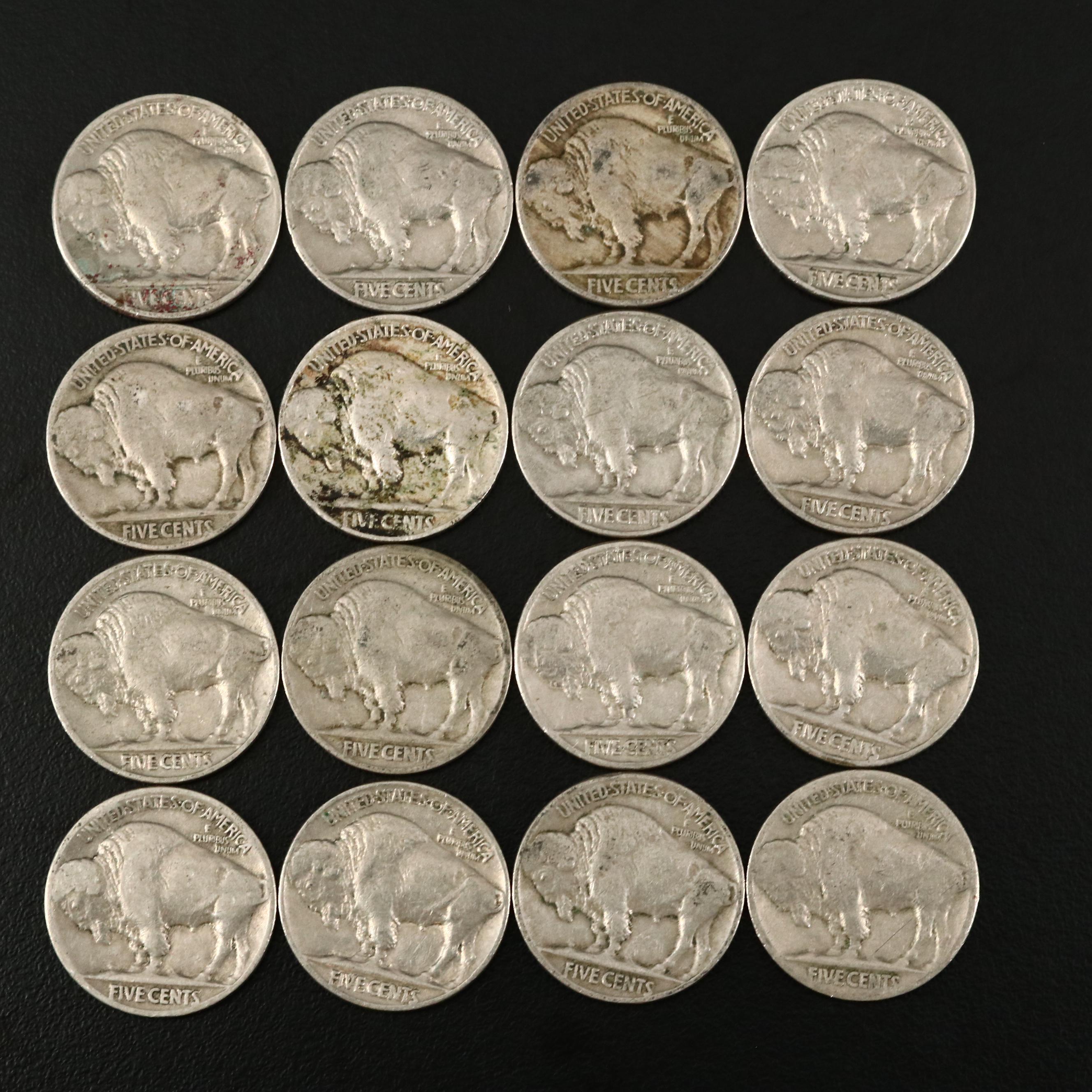 Vintage Buffalo Nickel Collection