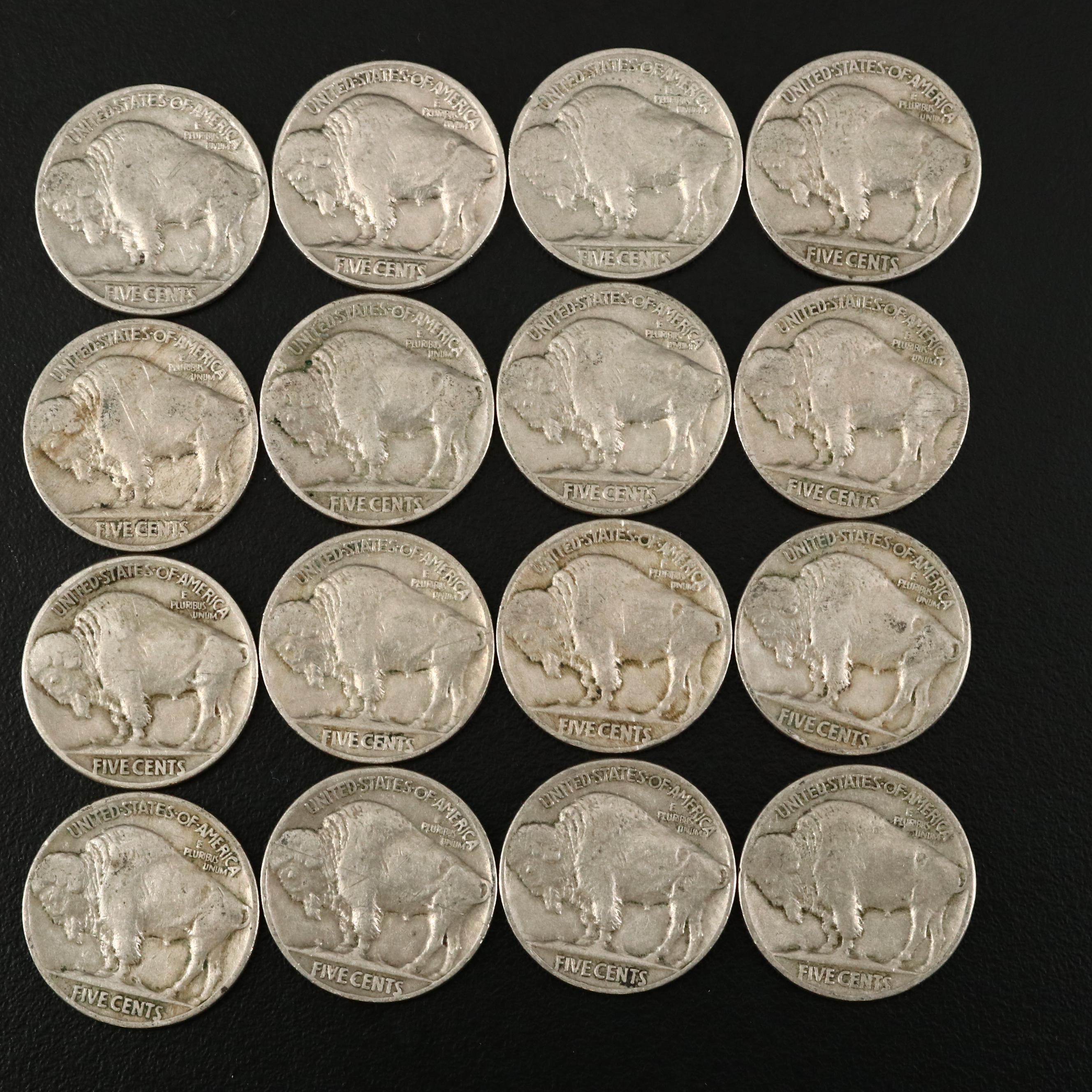 Vintage Buffalo Nickel Collection