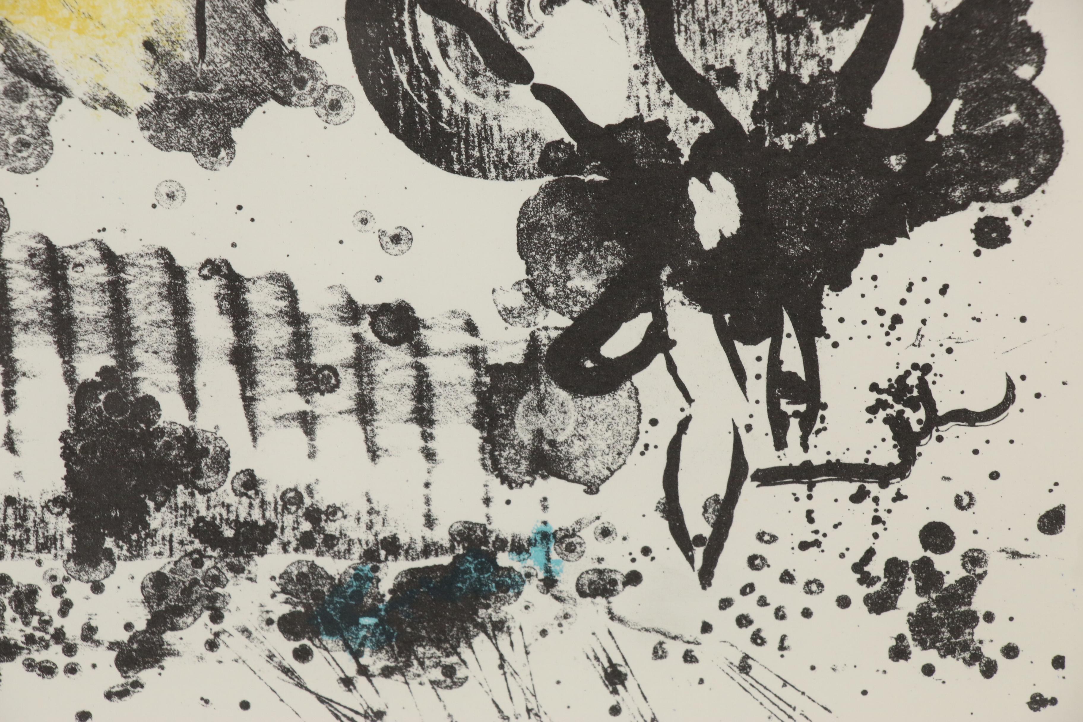 Marc Chagall Derrière le Miroir Lithograph "Reverie"