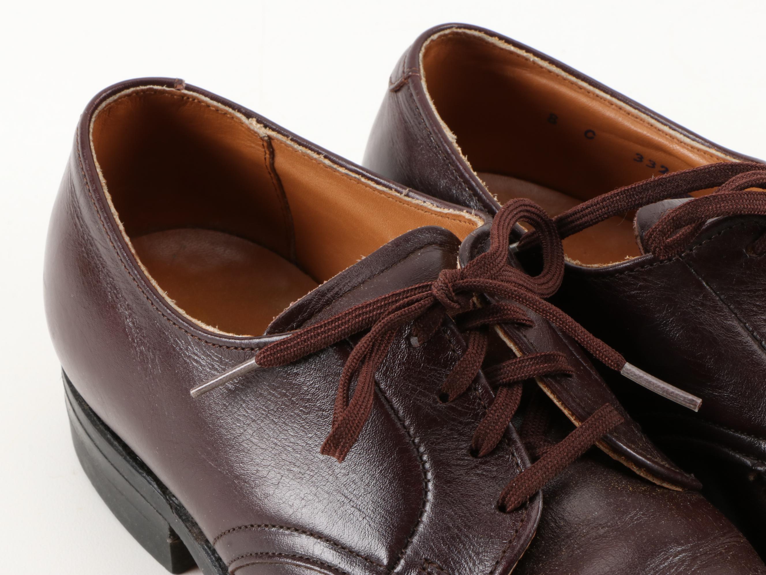 Men's McGregor Buckle Loafers with O' Sullivan Derby Shoes, Vintage